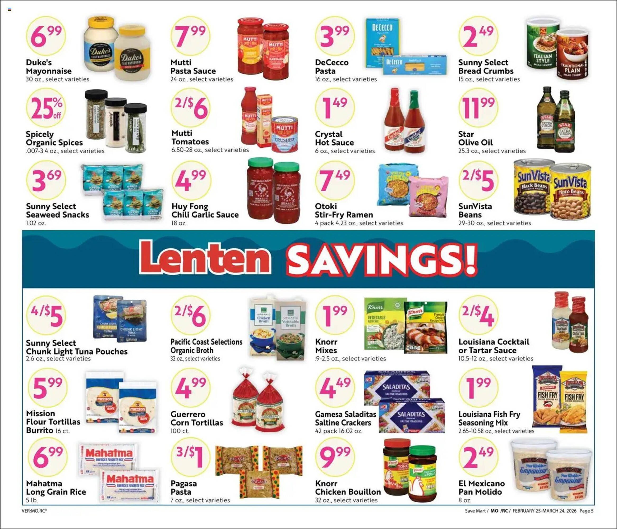 Save Mart weekly ad
