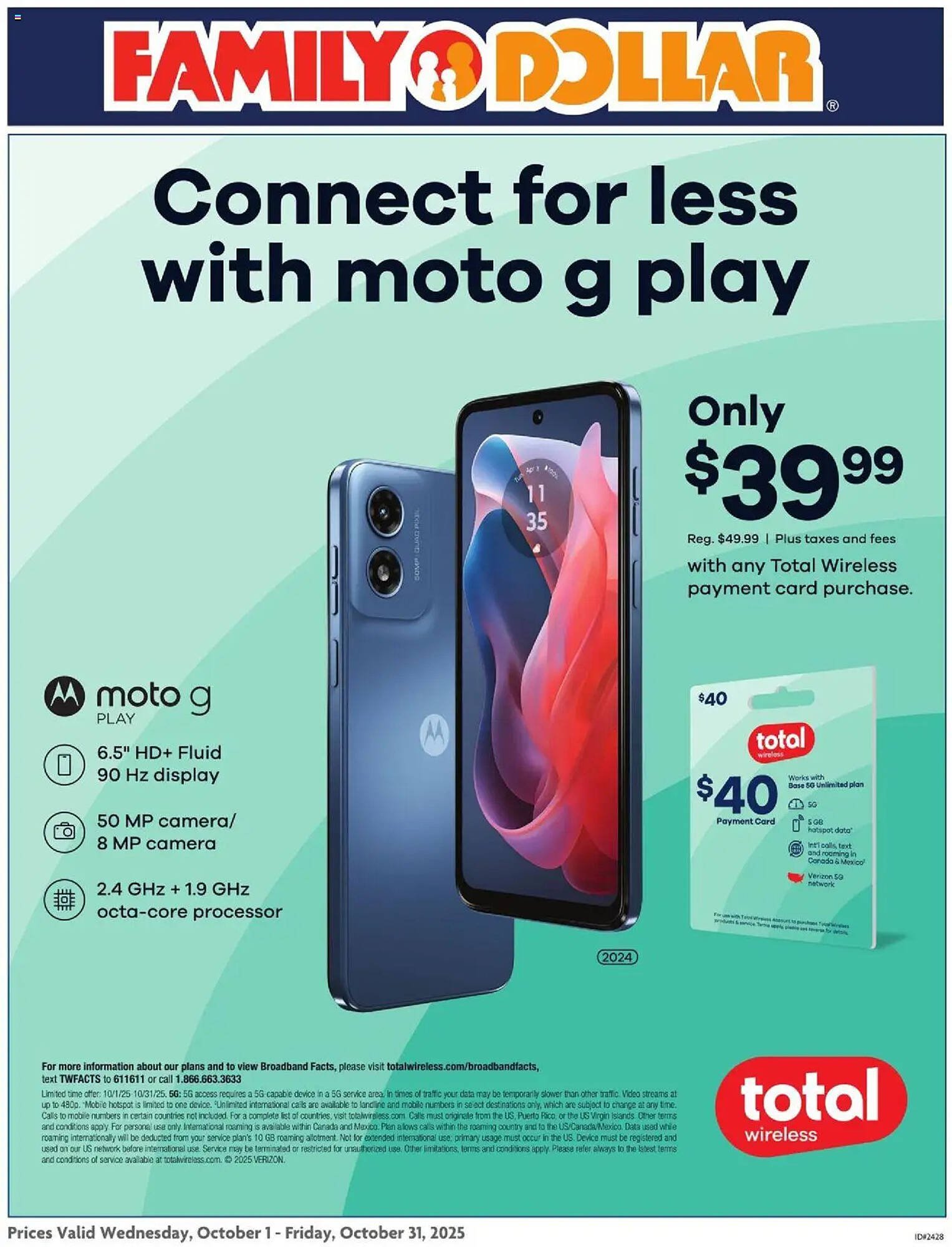 Family Dollar weekly ad (2025-10-01 - 2025-11-01) | 2