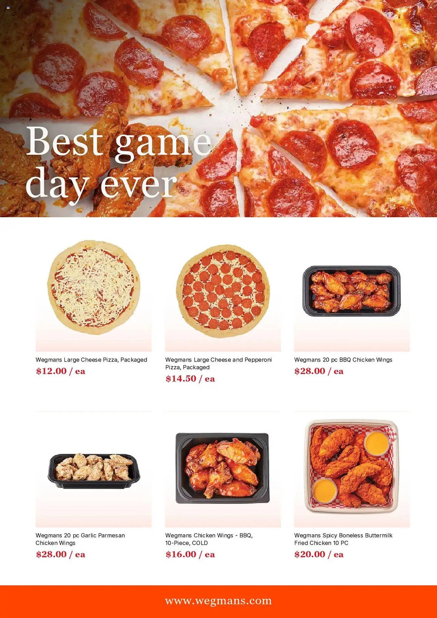 Wegmans flyer (2025-10-01 - 2025-11-01) | 5