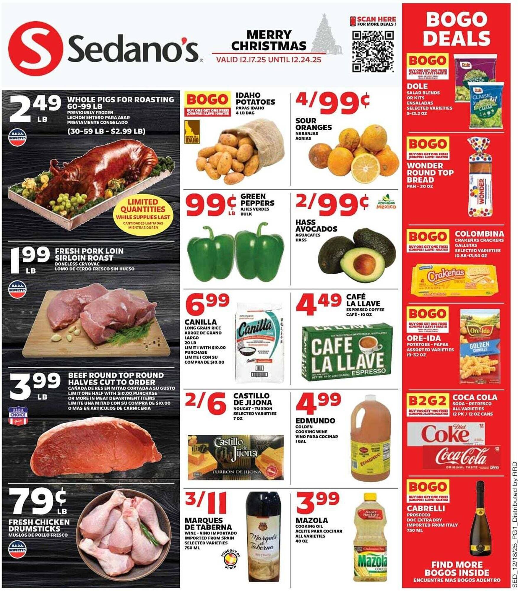Sedano's weekly ad