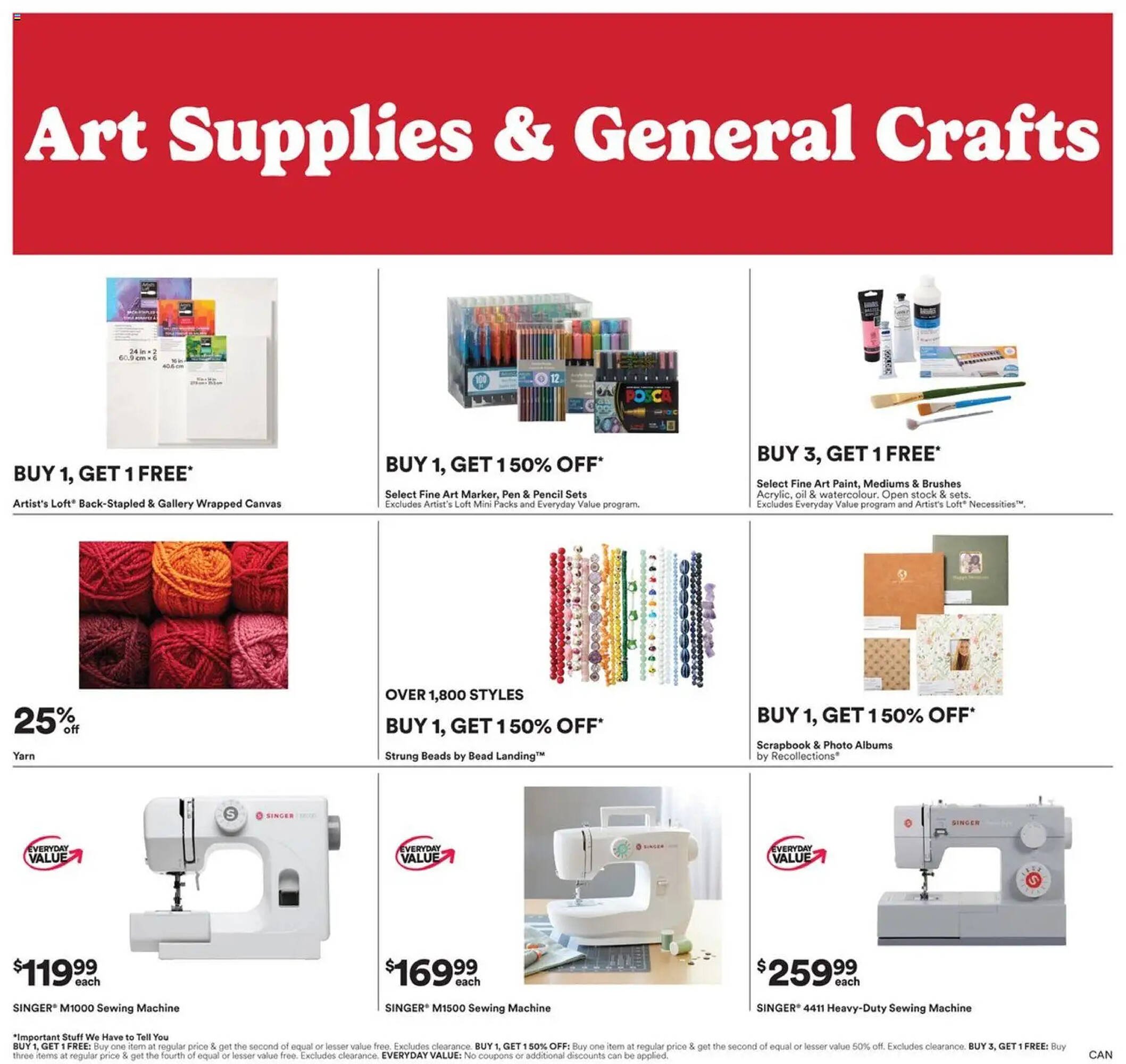 Michaels weekly ad