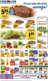 Food Lion weekly ad (2025-10-29 - 2025-11-05)