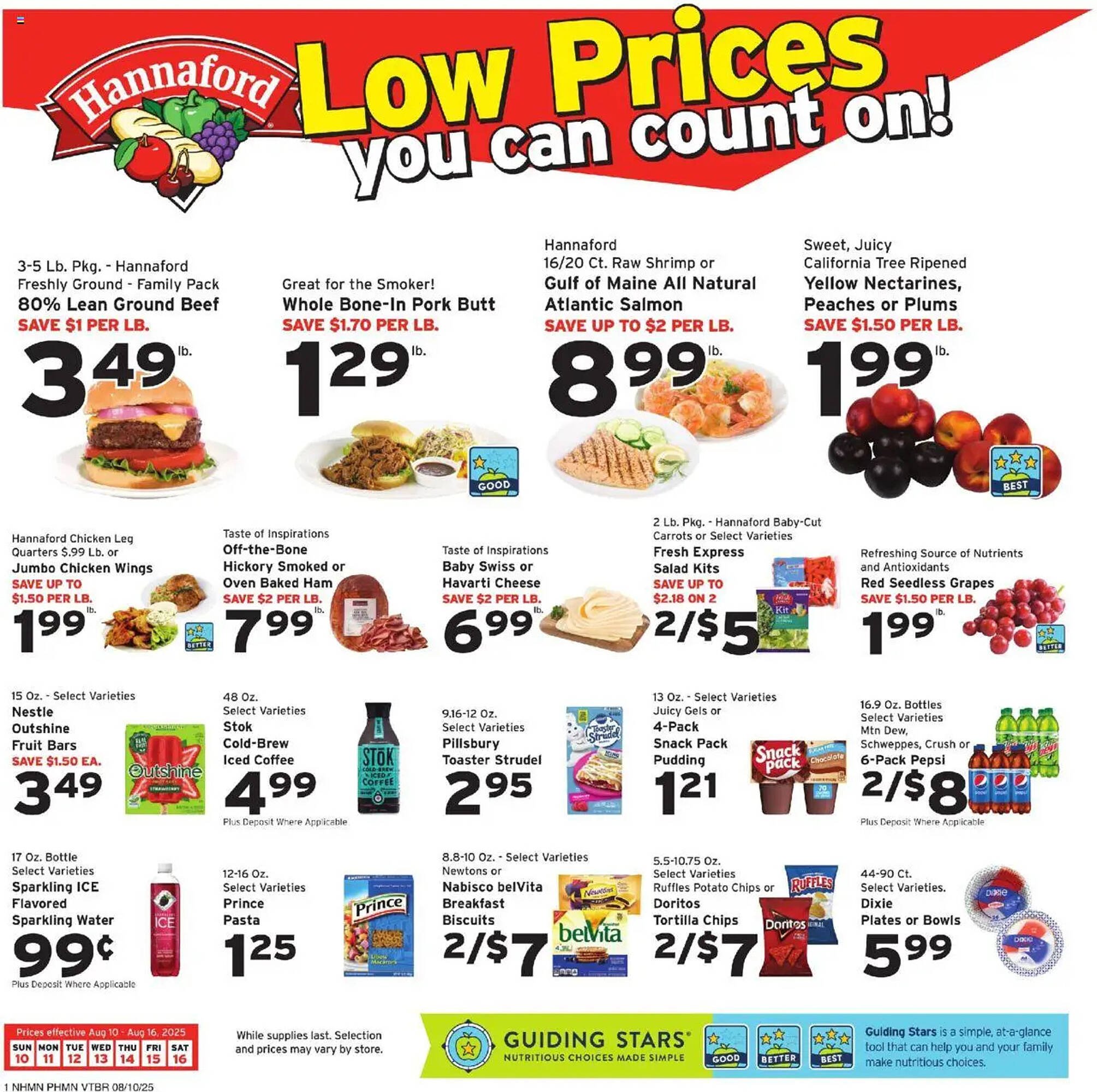 Hannaford Weekly Ad (2025-08-10 - 2025-08-17) | 1