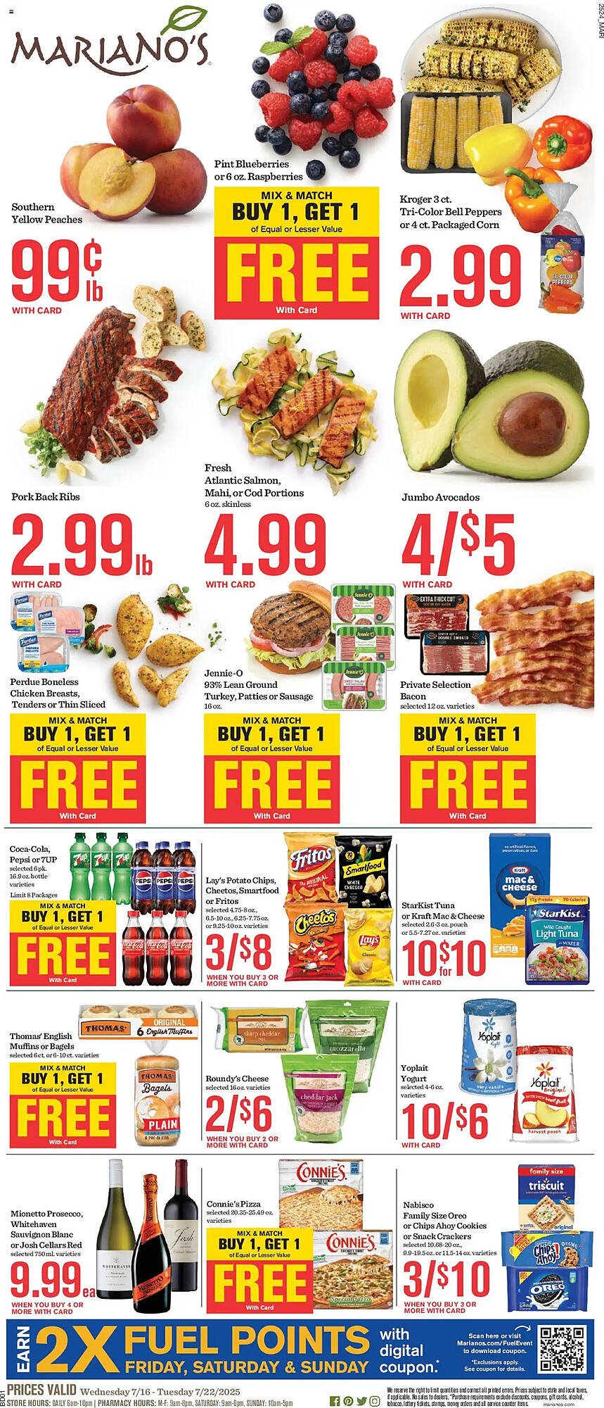 Mariano&#039;s Weekly Ad (2025-07-16 - 2025-07-22) | 1