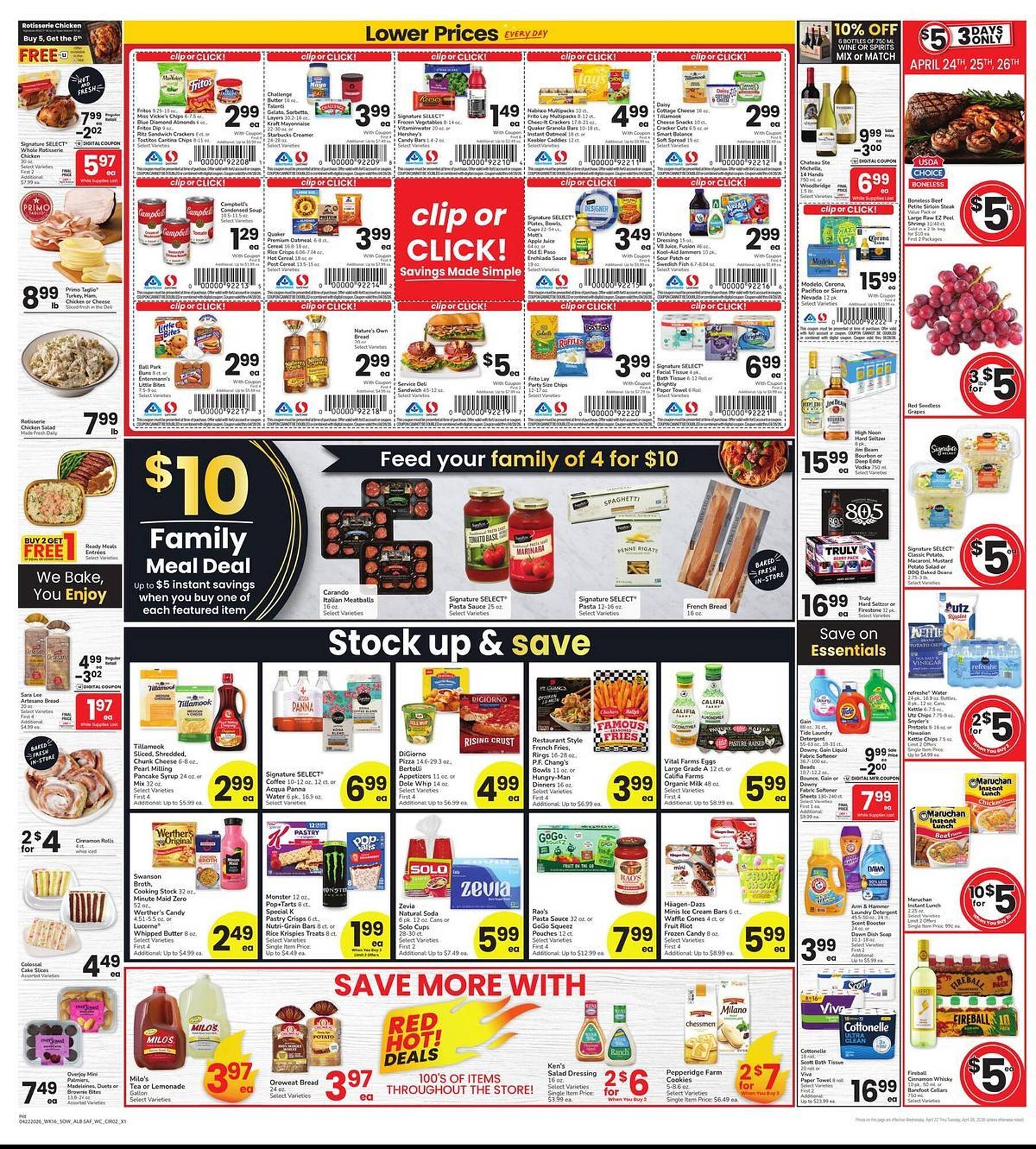 Safeway weekly ad