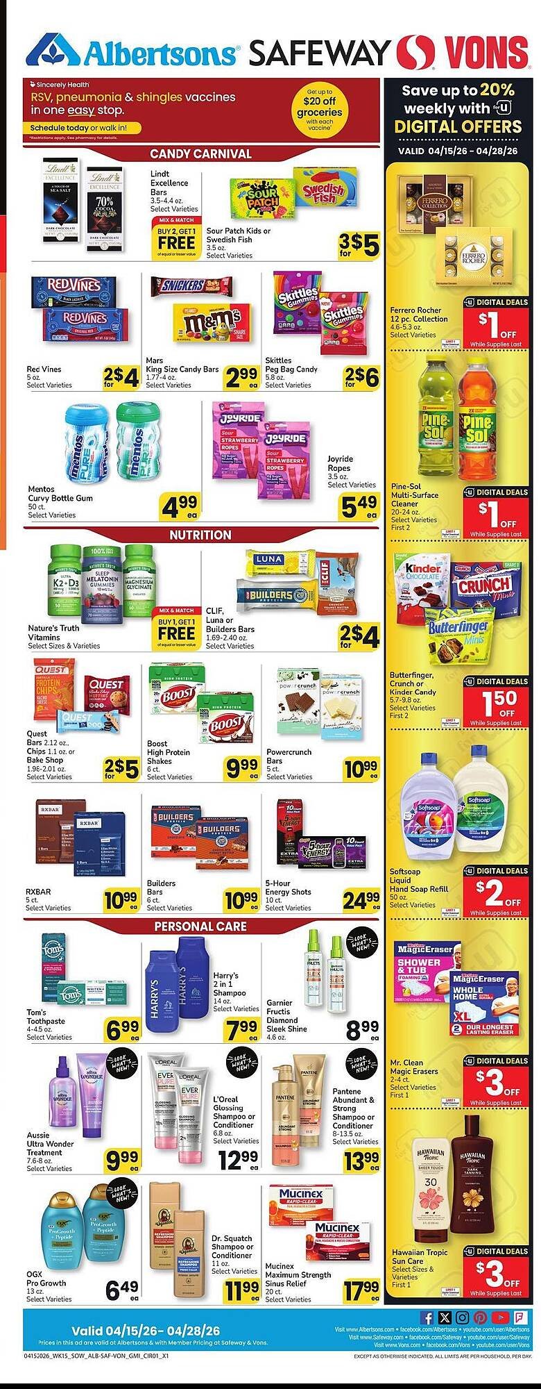 Safeway weekly ad