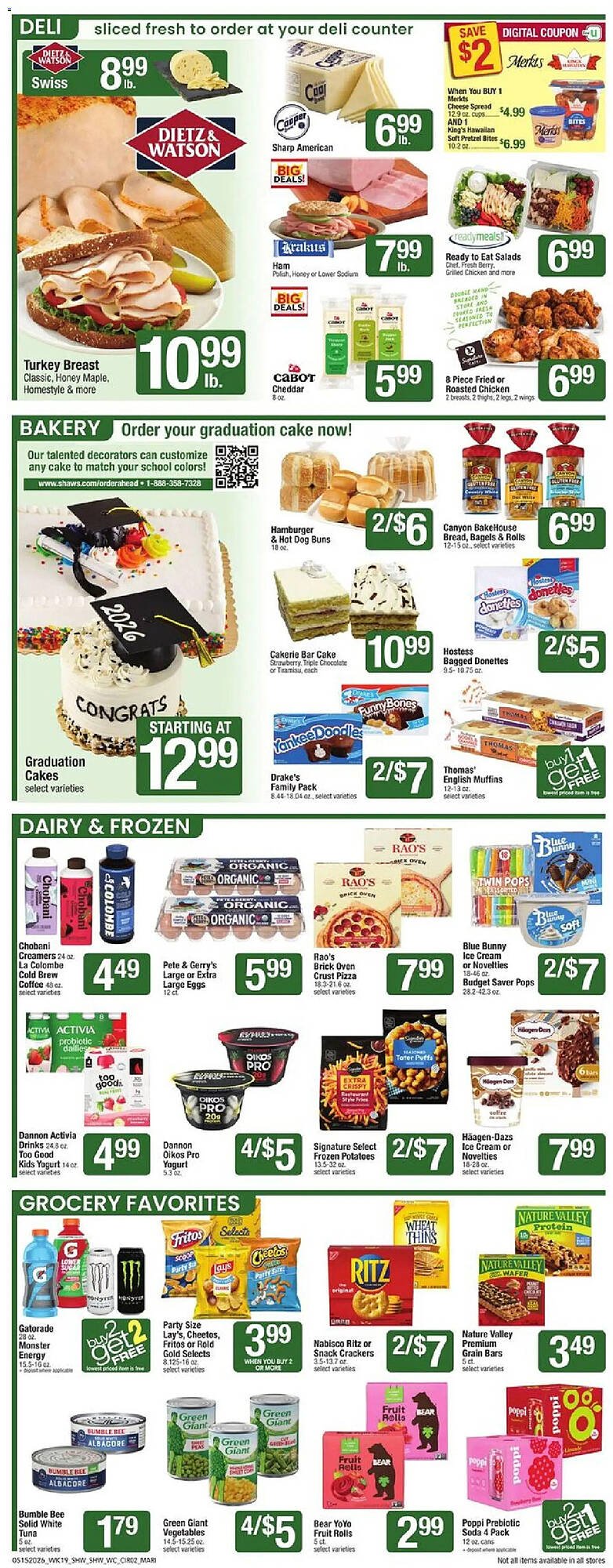 Shaw's flyer