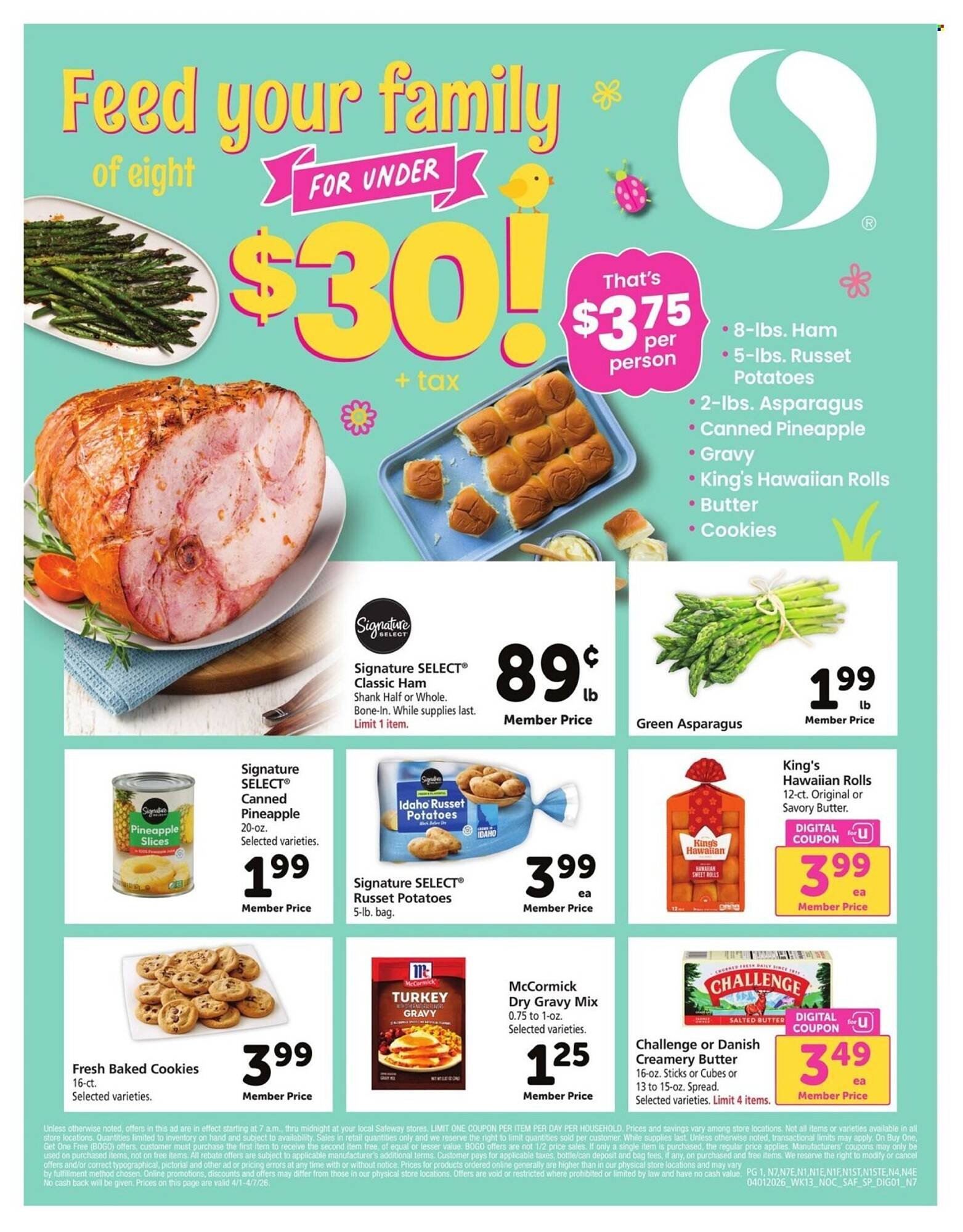 Safeway weekly ad