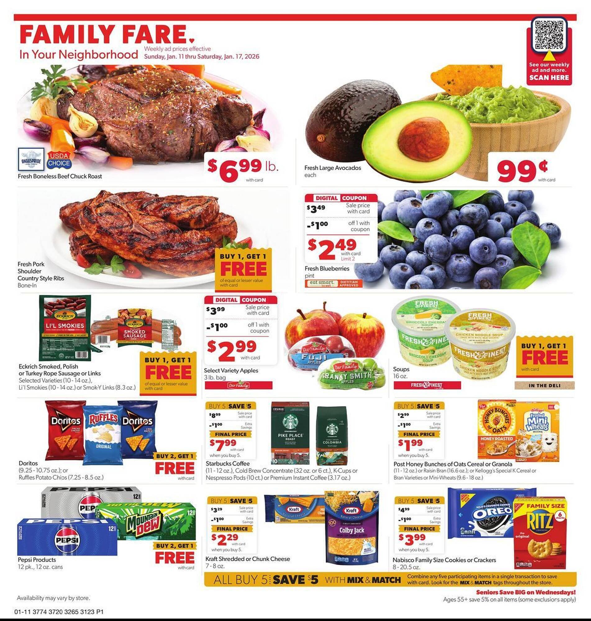Family Fare weekly ad