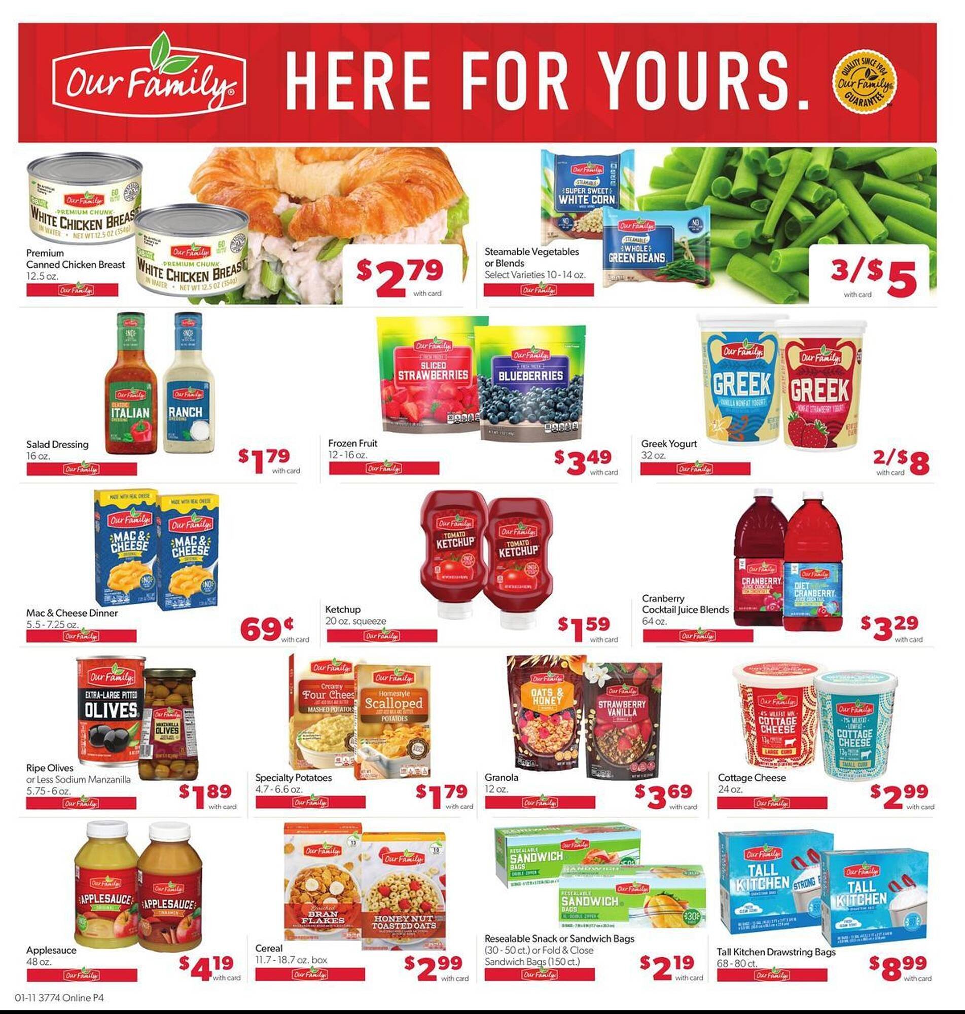 Family Fare weekly ad