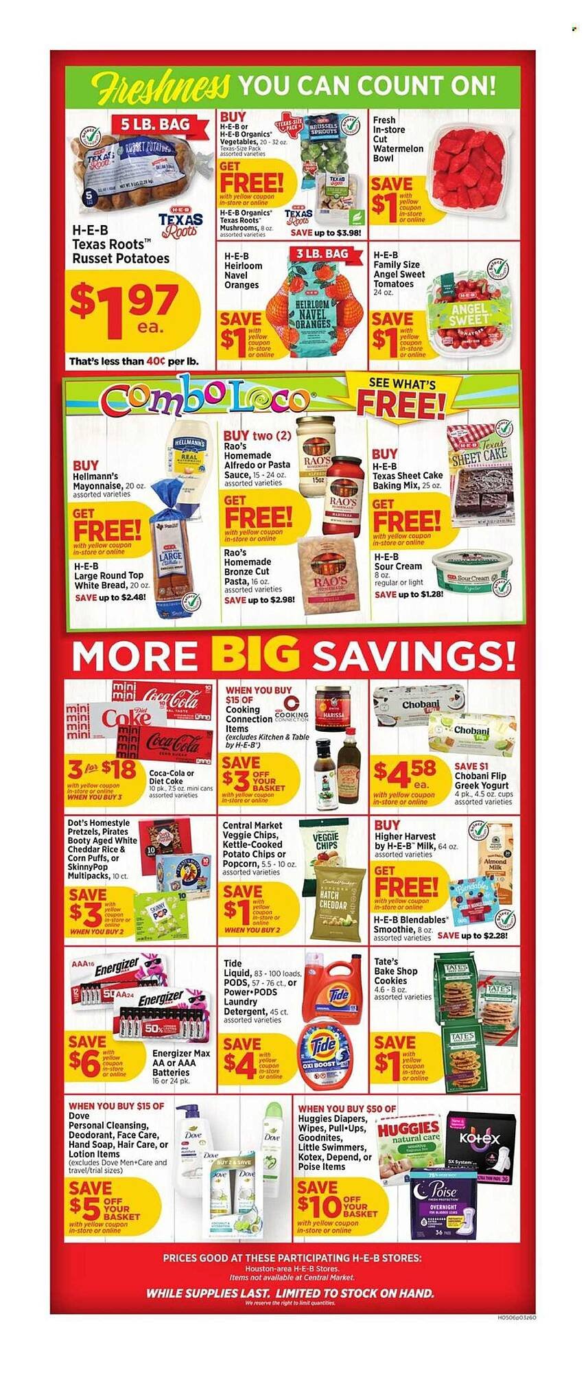 H-E-B weekly ad