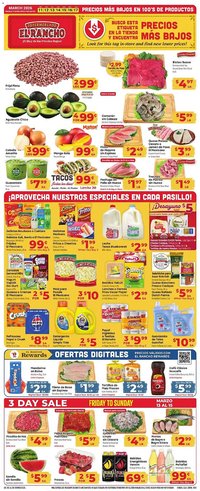 Supermercado El Rancho weekly ad