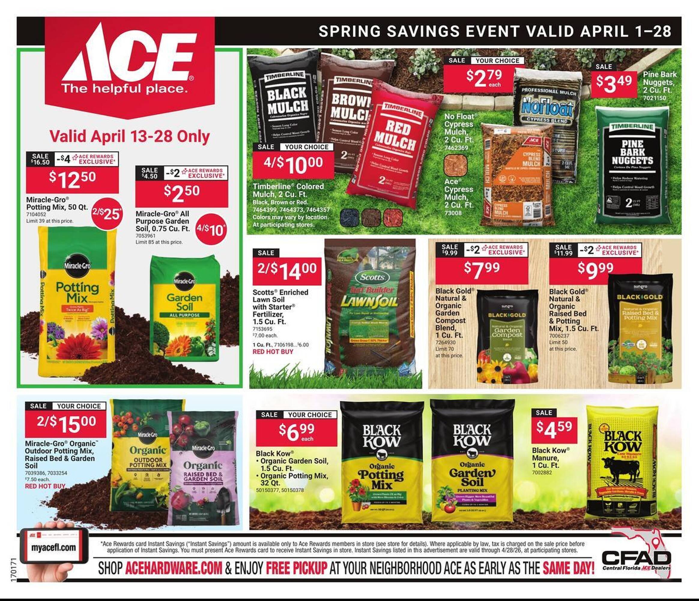 Ace Hardware flyer