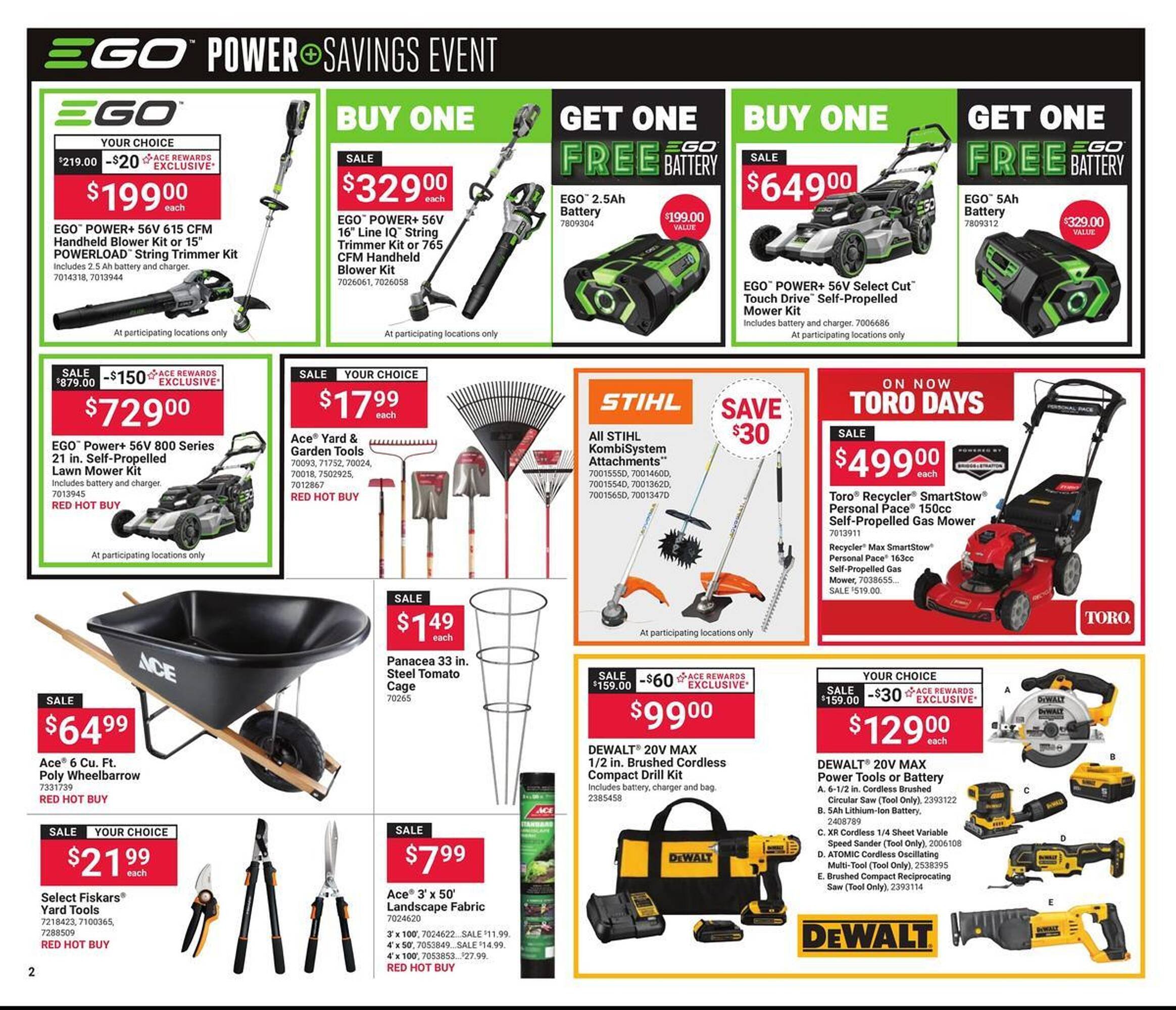 Ace Hardware flyer