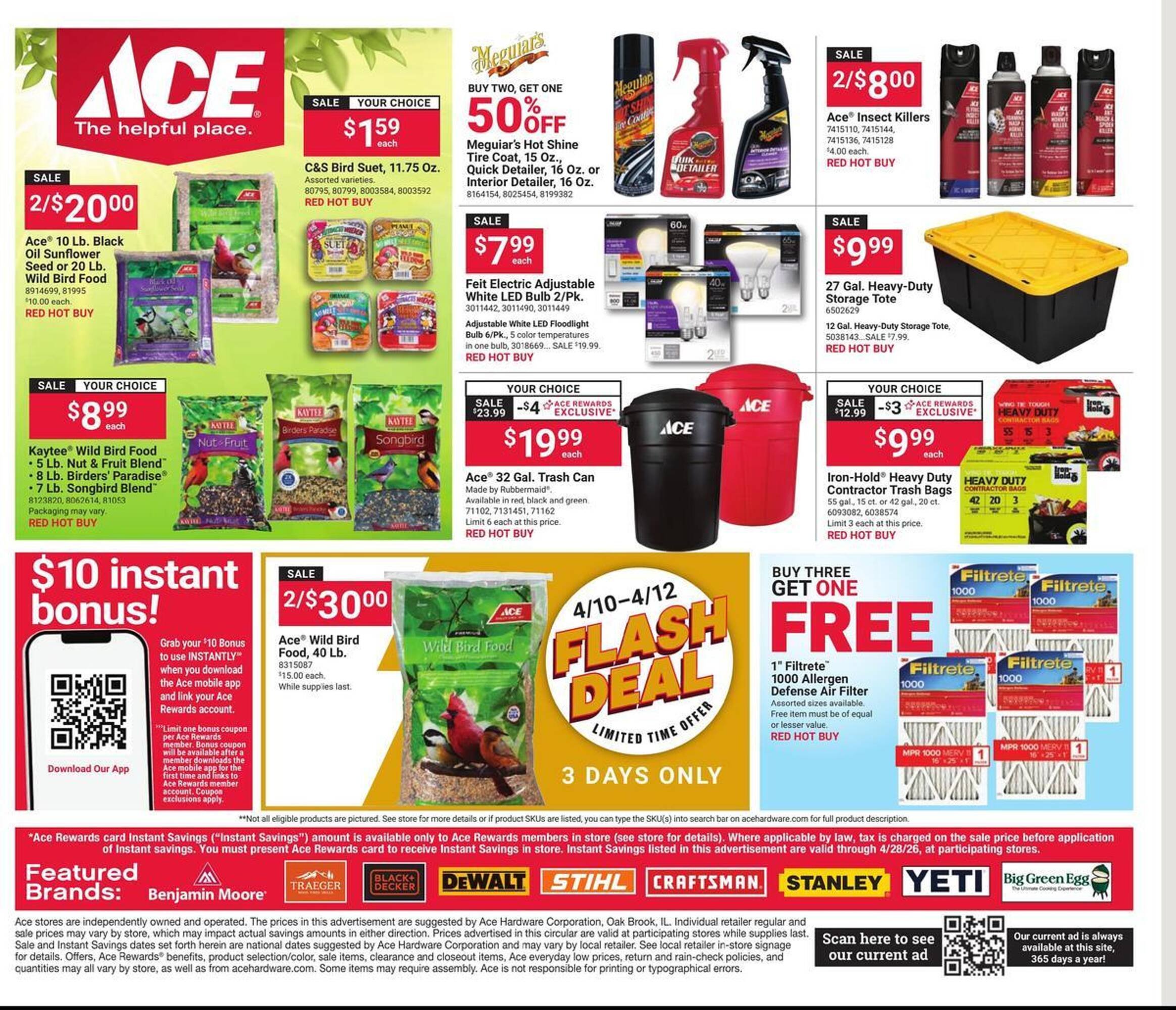 Ace Hardware flyer