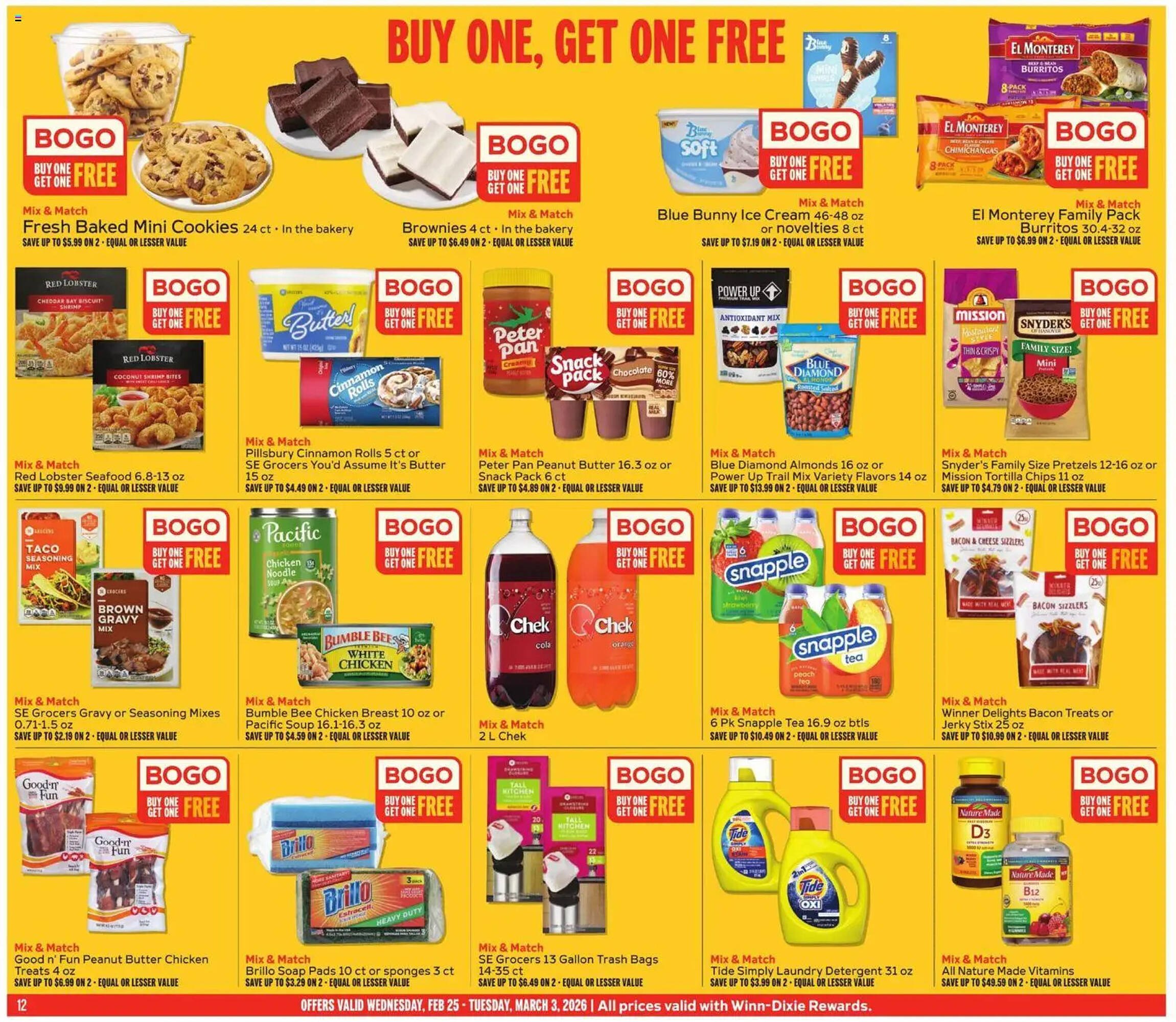 Winn Dixie weekly ad
