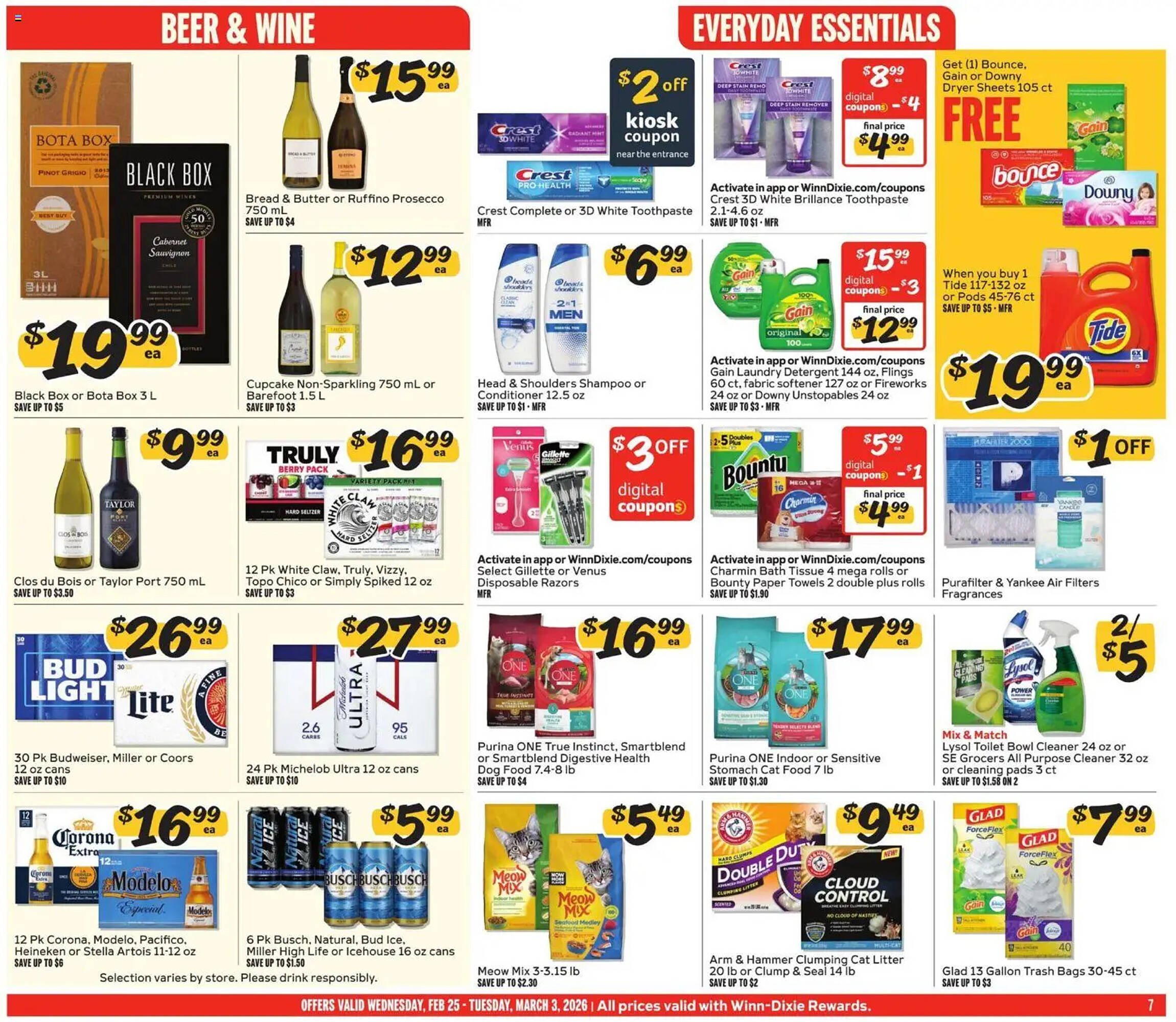 Winn Dixie weekly ad