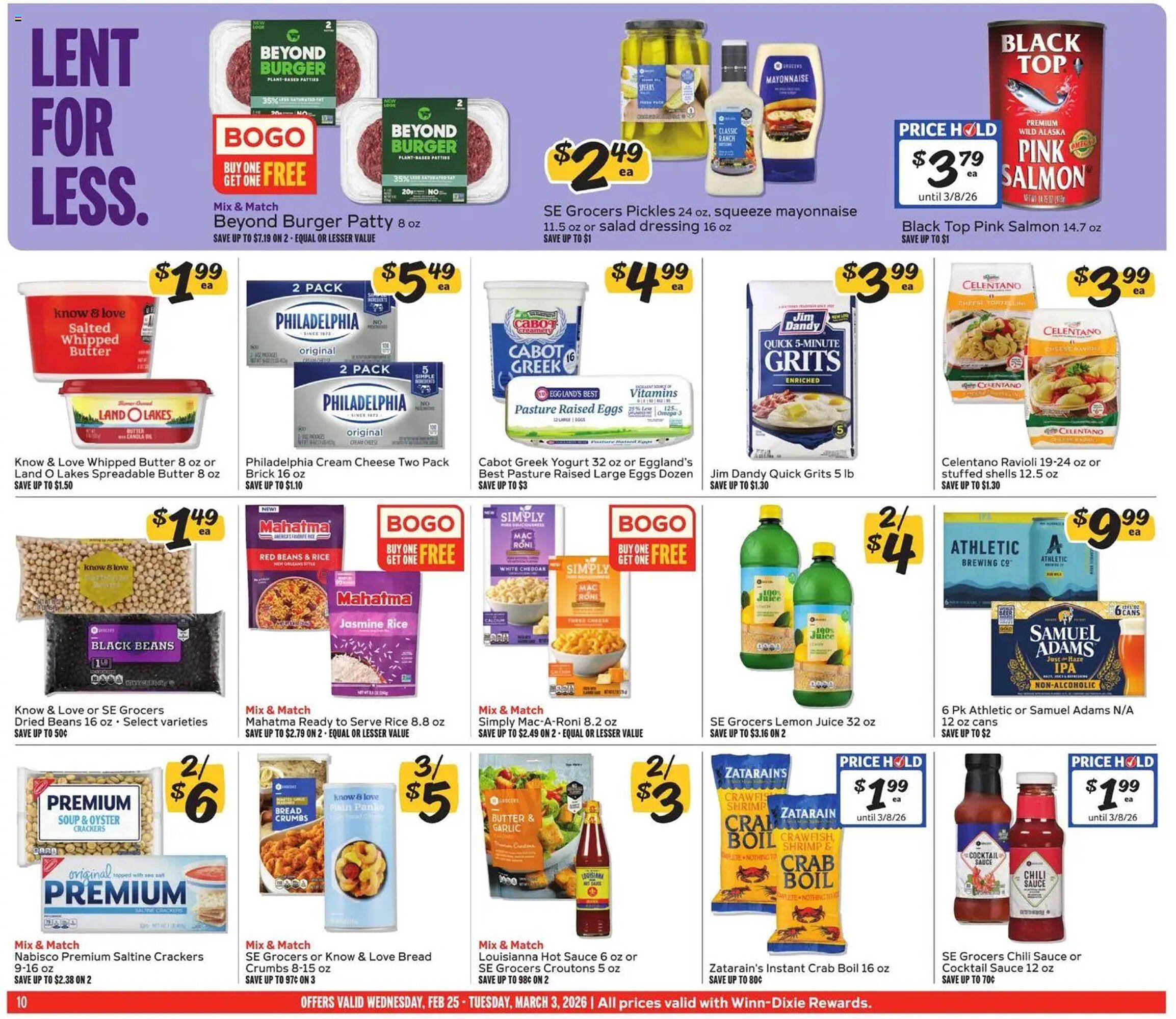 Winn Dixie weekly ad
