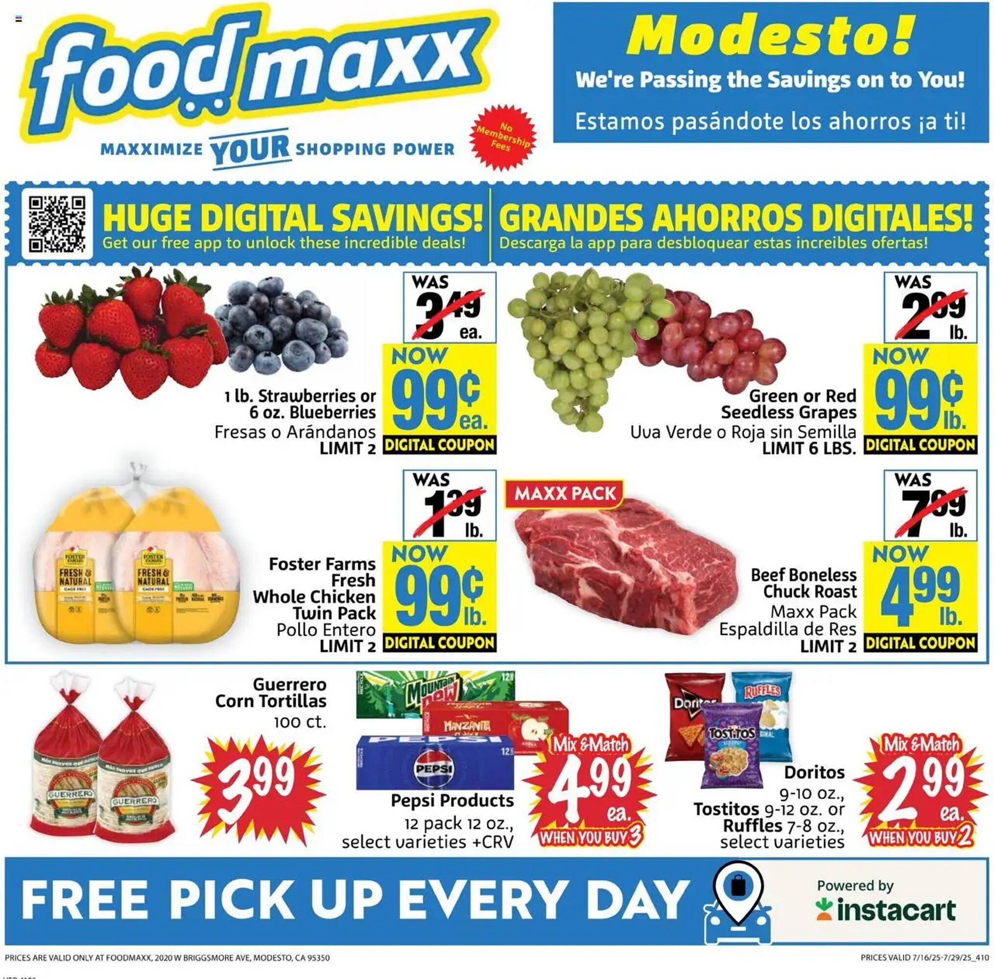 Foodmaxx Weekly Ad (2025-07-16 - 2025-07-29) | 1