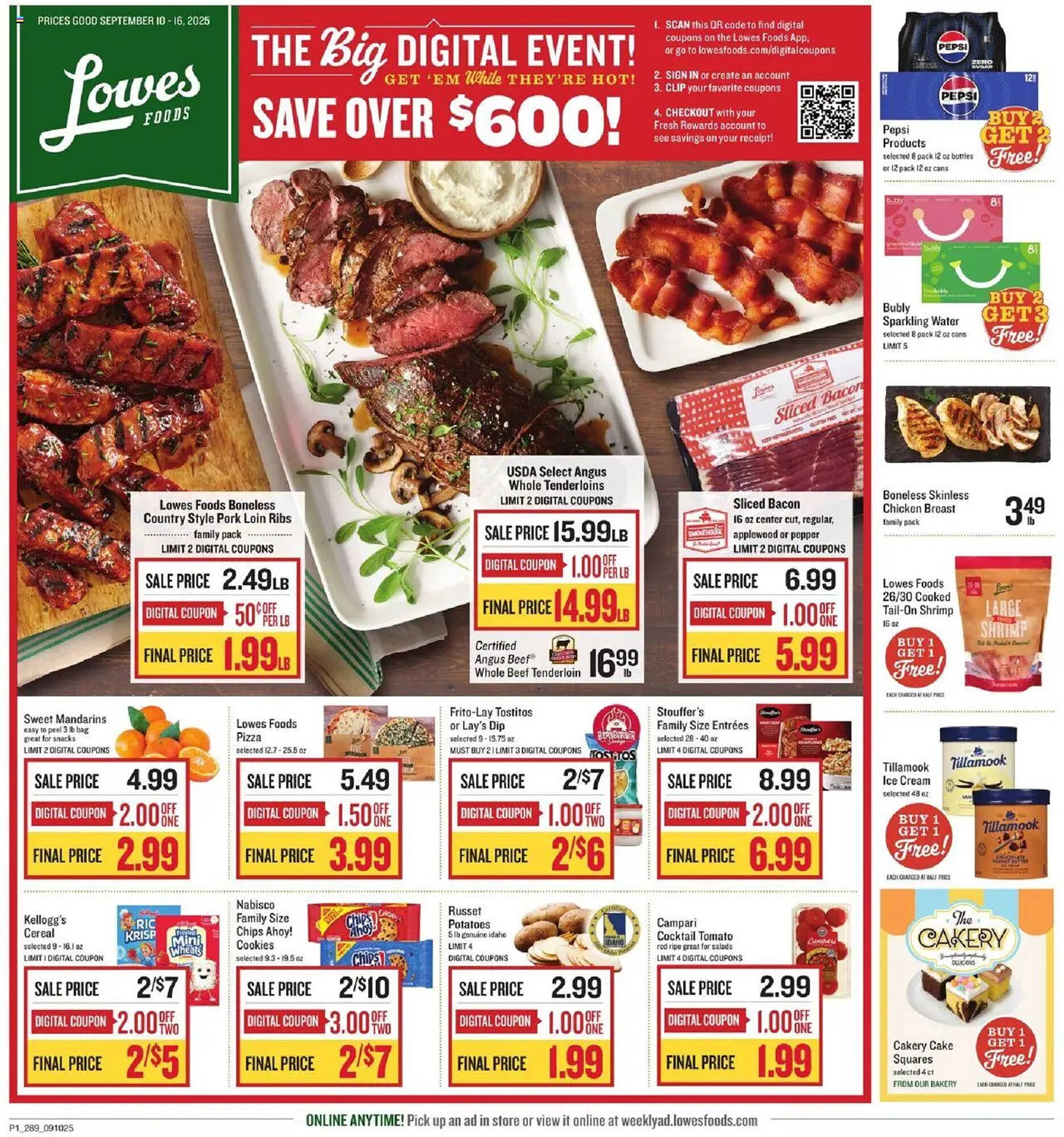 Lowes Foods weekly ad (2025-09-10 - 2025-09-17) | 1