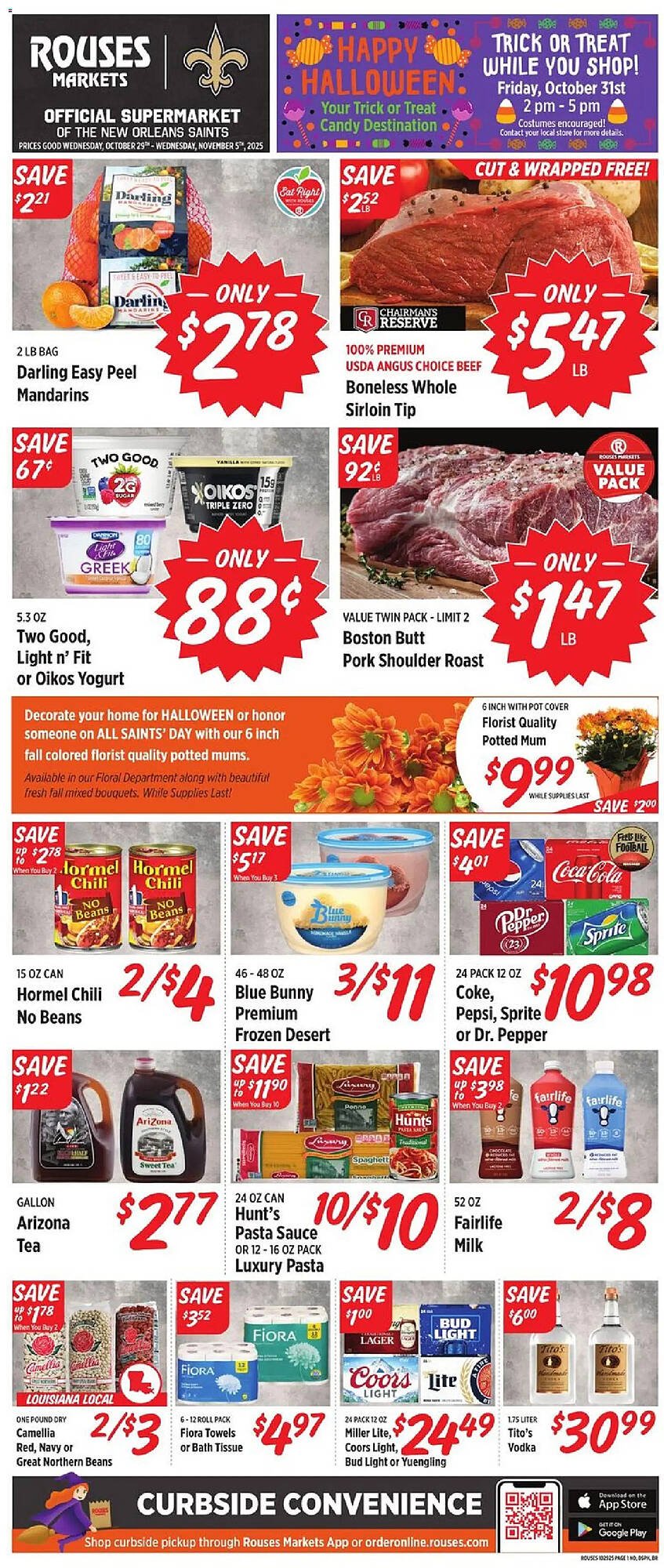 Rouses weekly ad (2025-10-31 - 2025-11-02) | 2