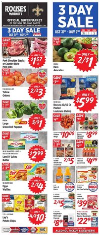 Rouses weekly ad (2025-10-31 - 2025-11-02)