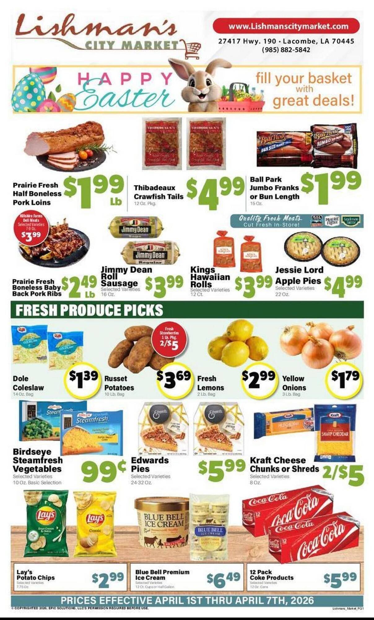 Lishman's City Market weekly ad