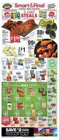 Smart &amp; Final weekly ad