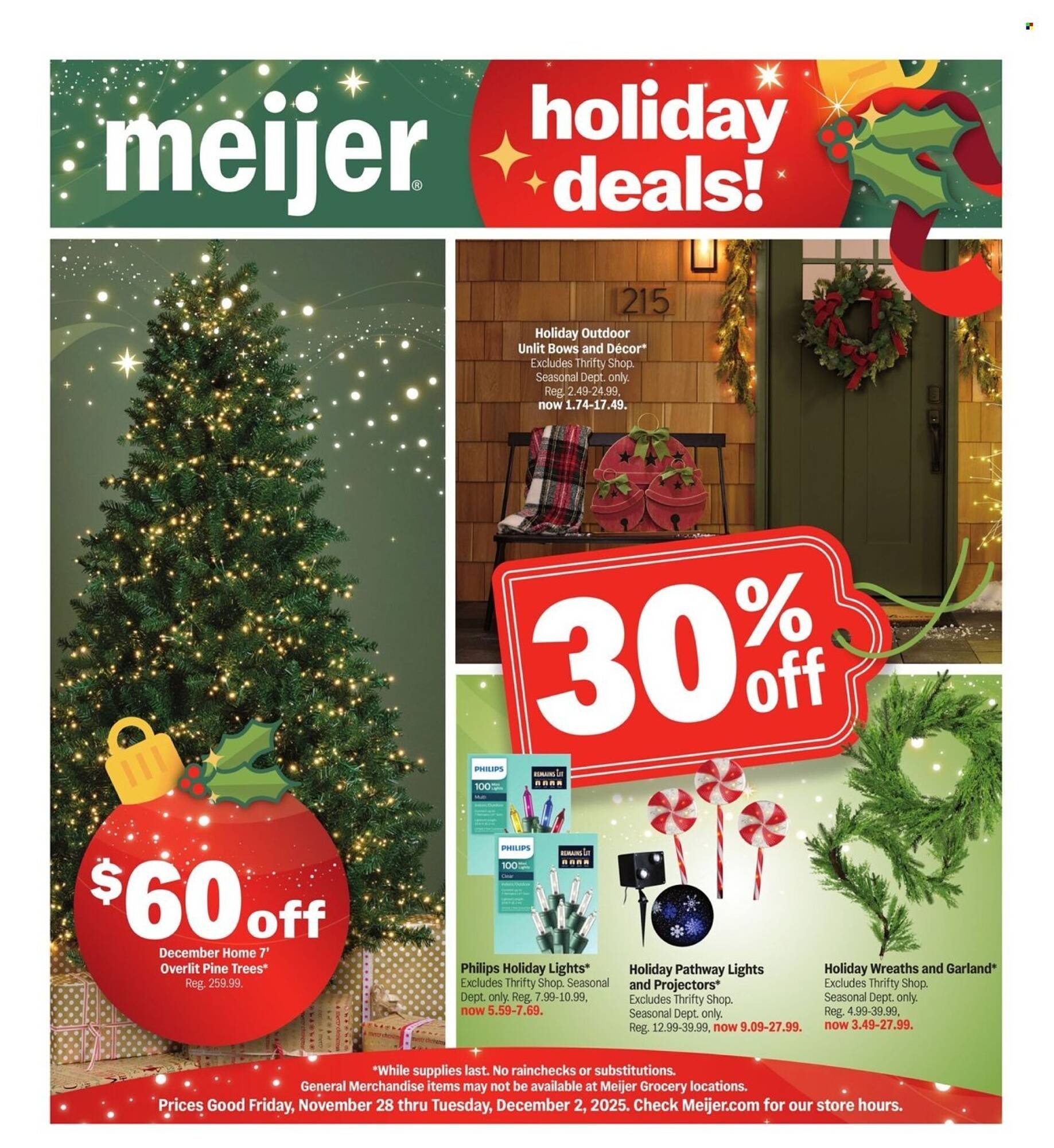 Meijer weekly ad