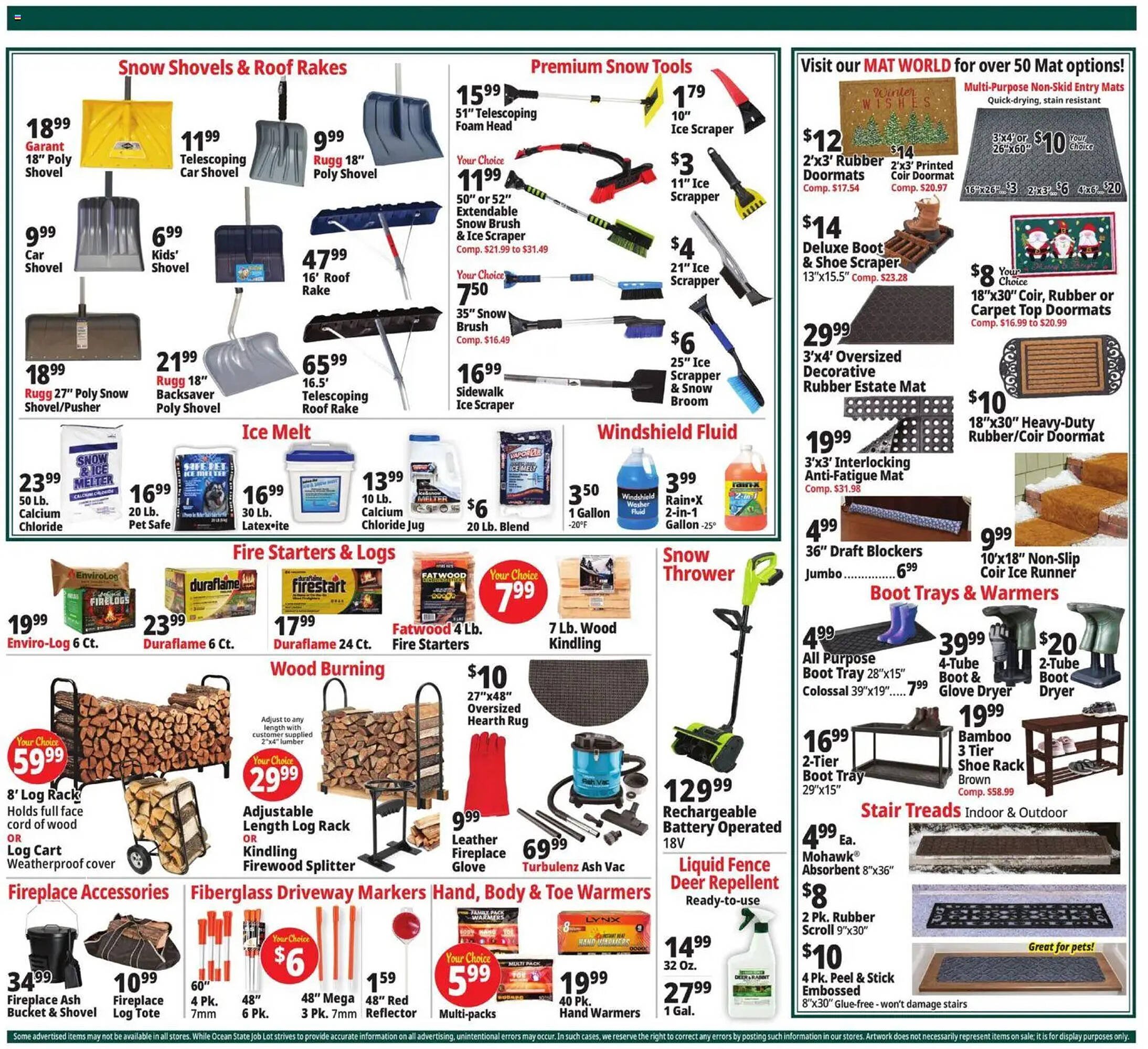 Ocean State Job Lot flyer