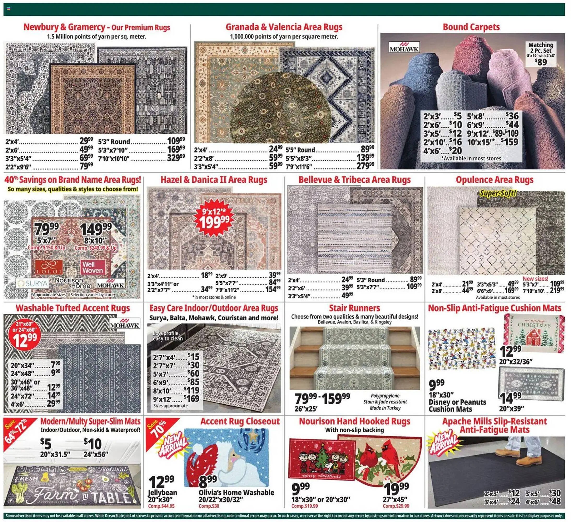 Ocean State Job Lot flyer