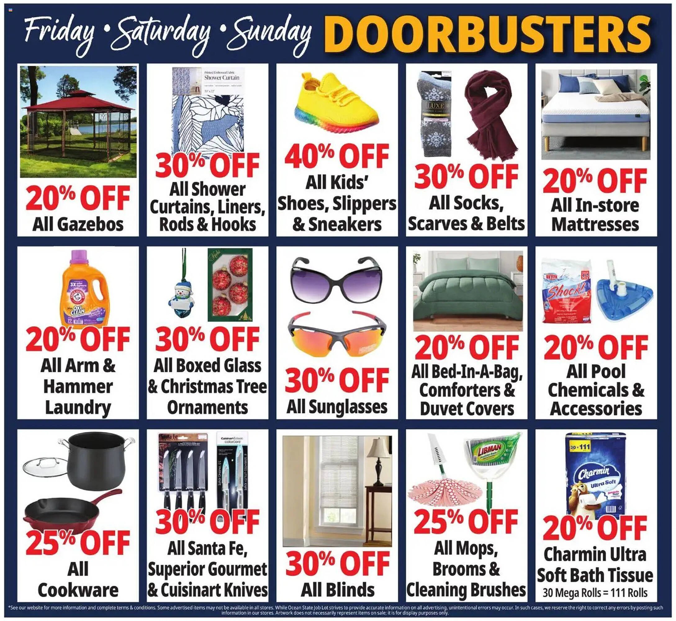 Ocean State Job Lot flyer