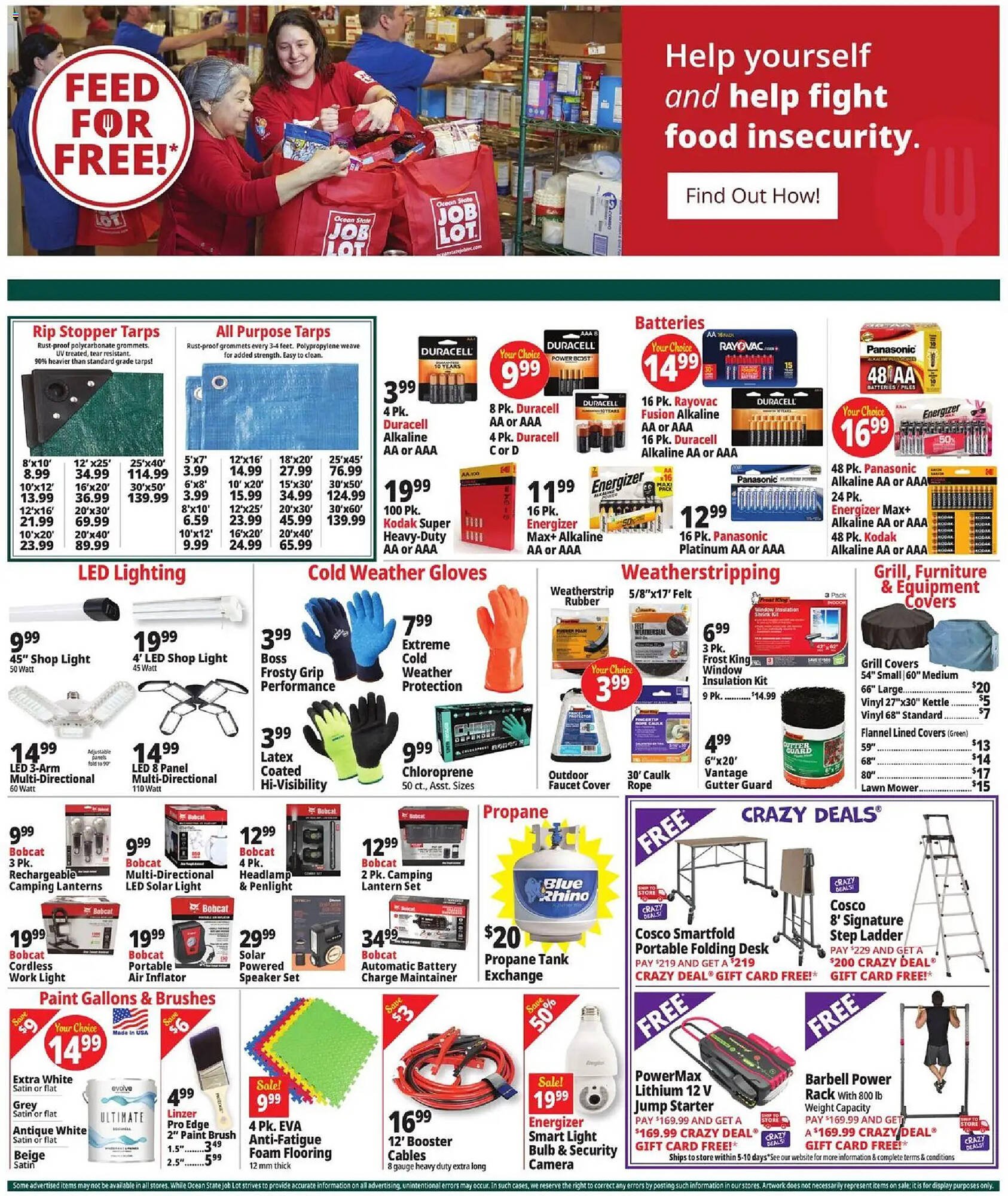 Ocean State Job Lot flyer