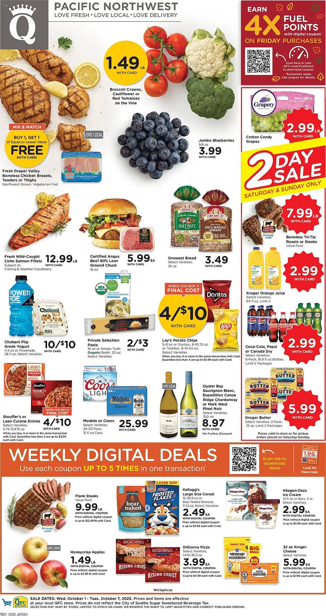 QFC weekly ad (2025-10-01 - 2025-10-07) | 1