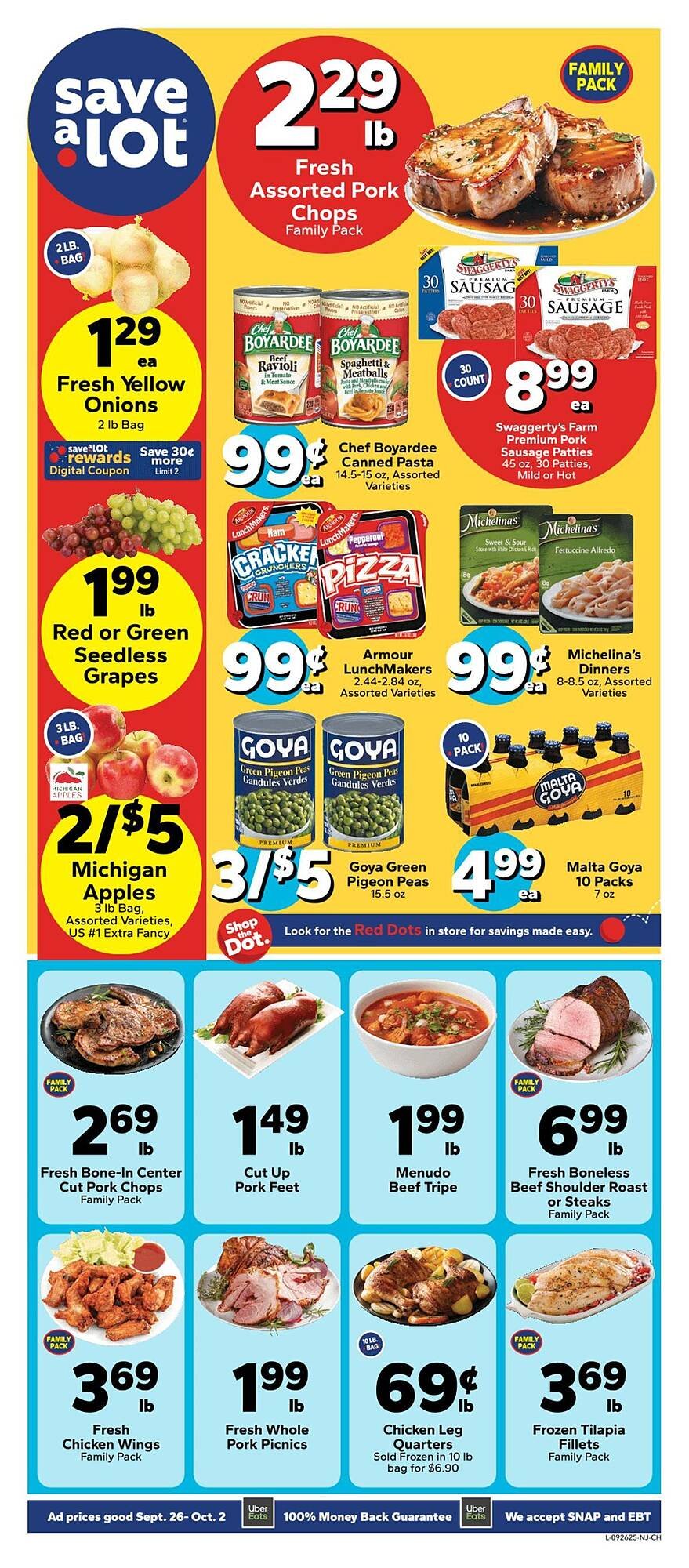 Save a Lot weekly ad (2025-09-26 - 2025-10-02) | 1