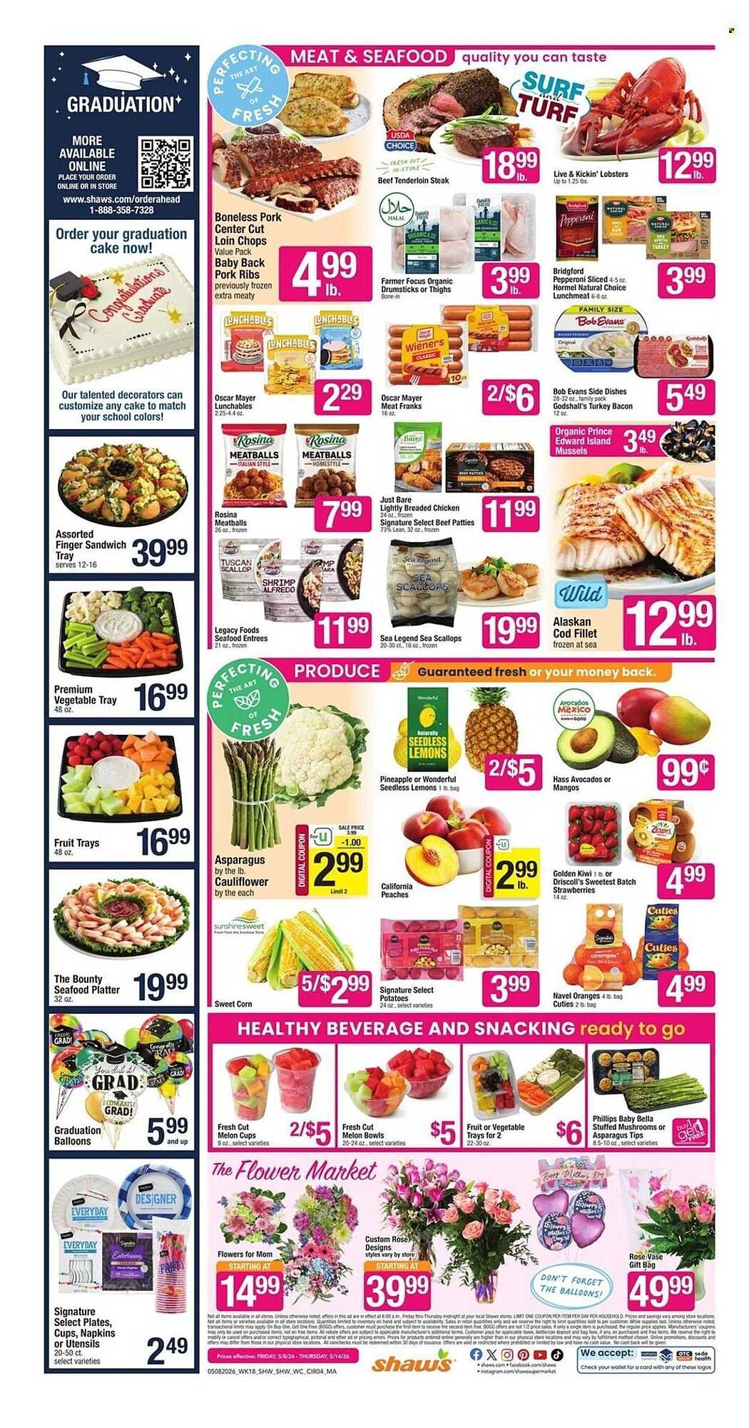Shaw's flyer