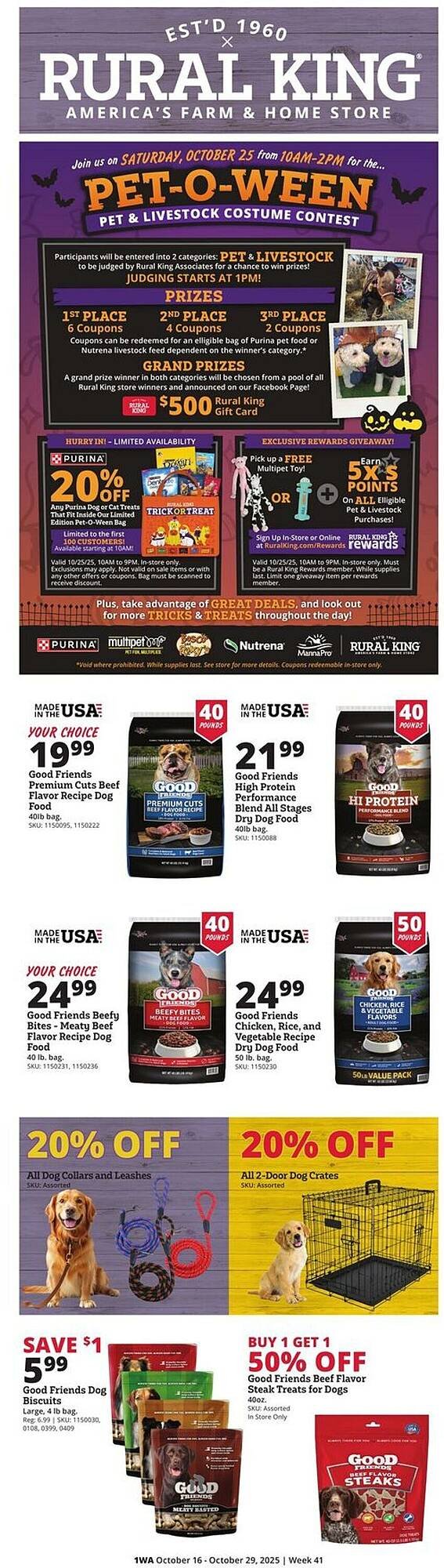 Rural King weekly ad (2025-10-16 - 2025-10-29) | 1