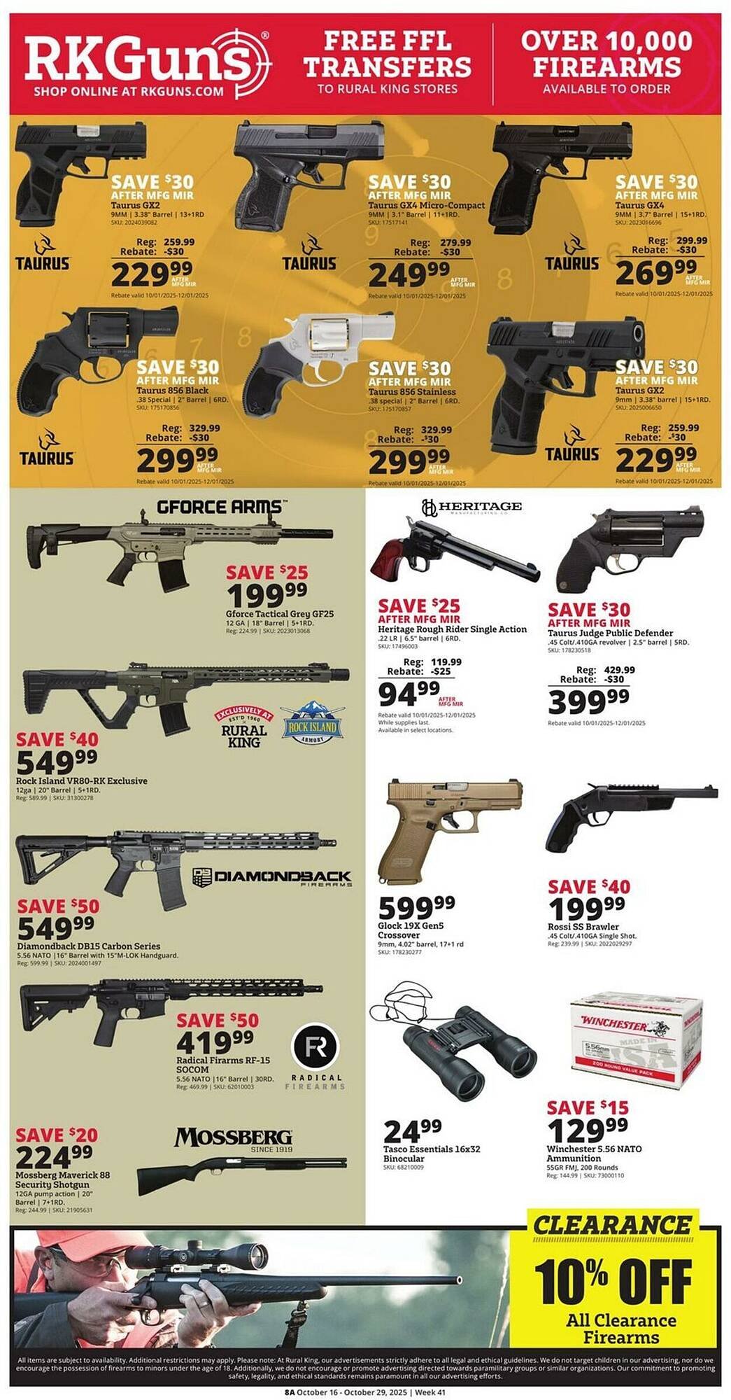 Rural King weekly ad (2025-10-16 - 2025-10-29) | 10