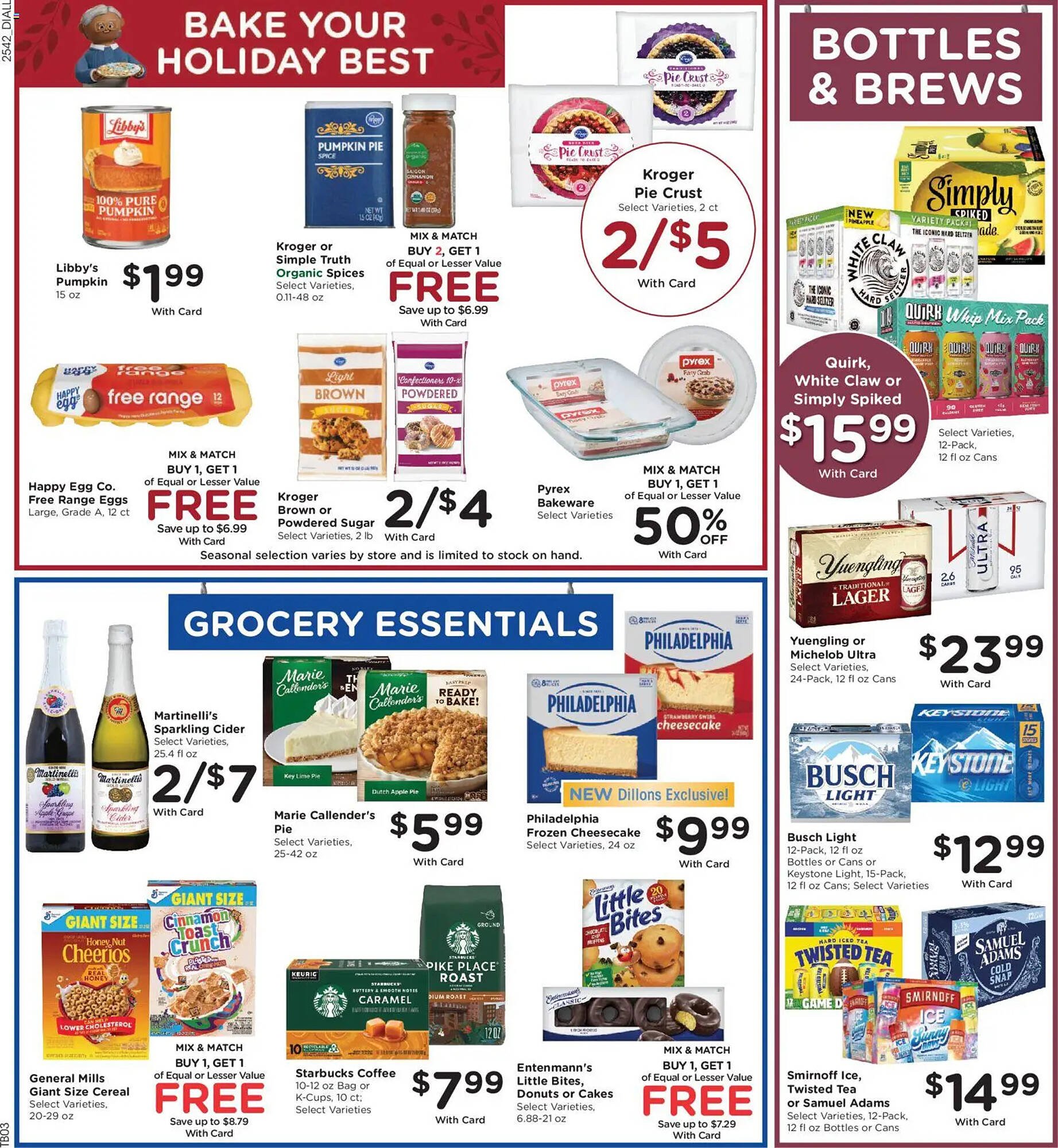 Dillons weekly ad