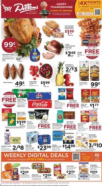 Dillons weekly ad