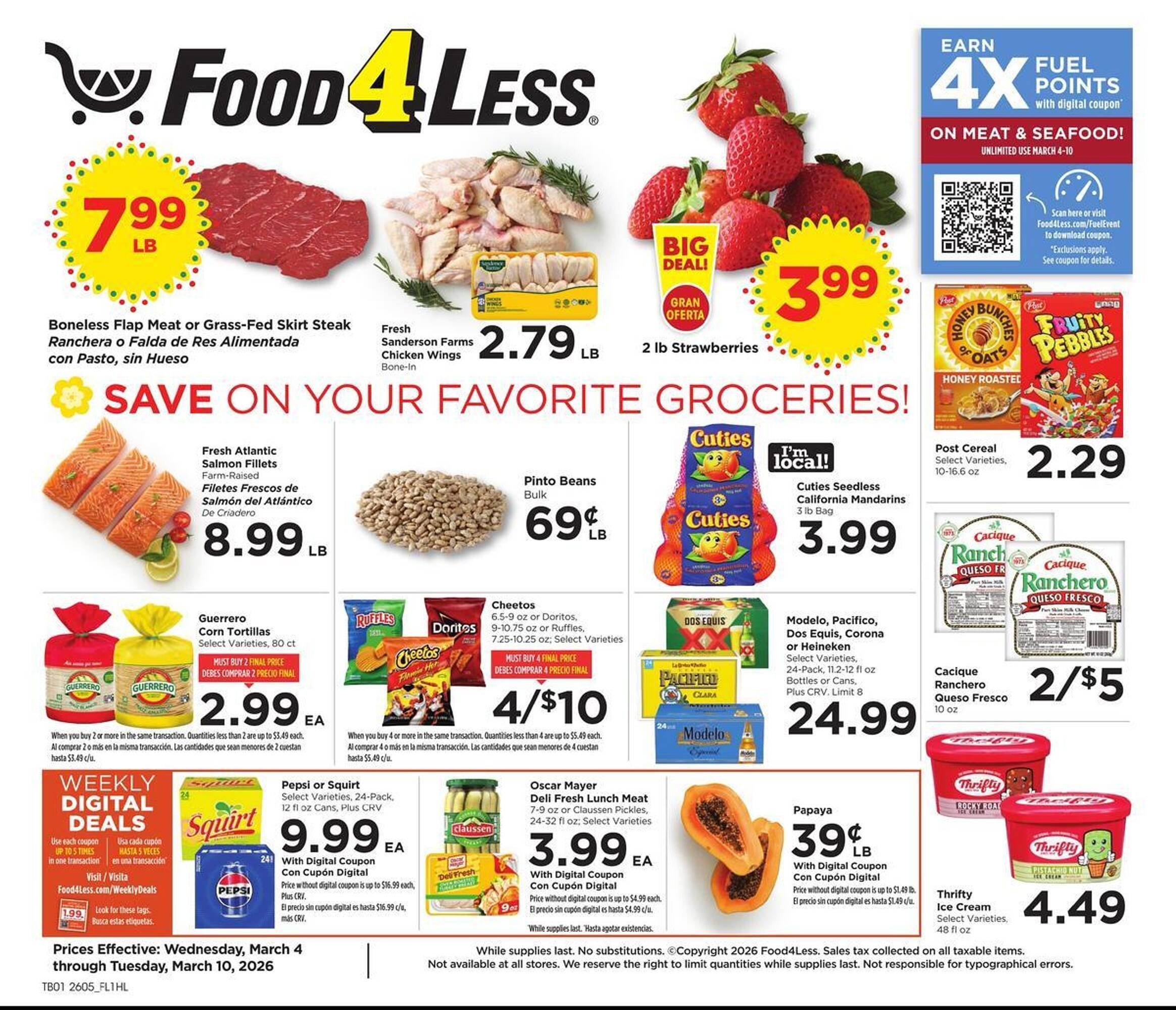 Food 4 Less weekly ad