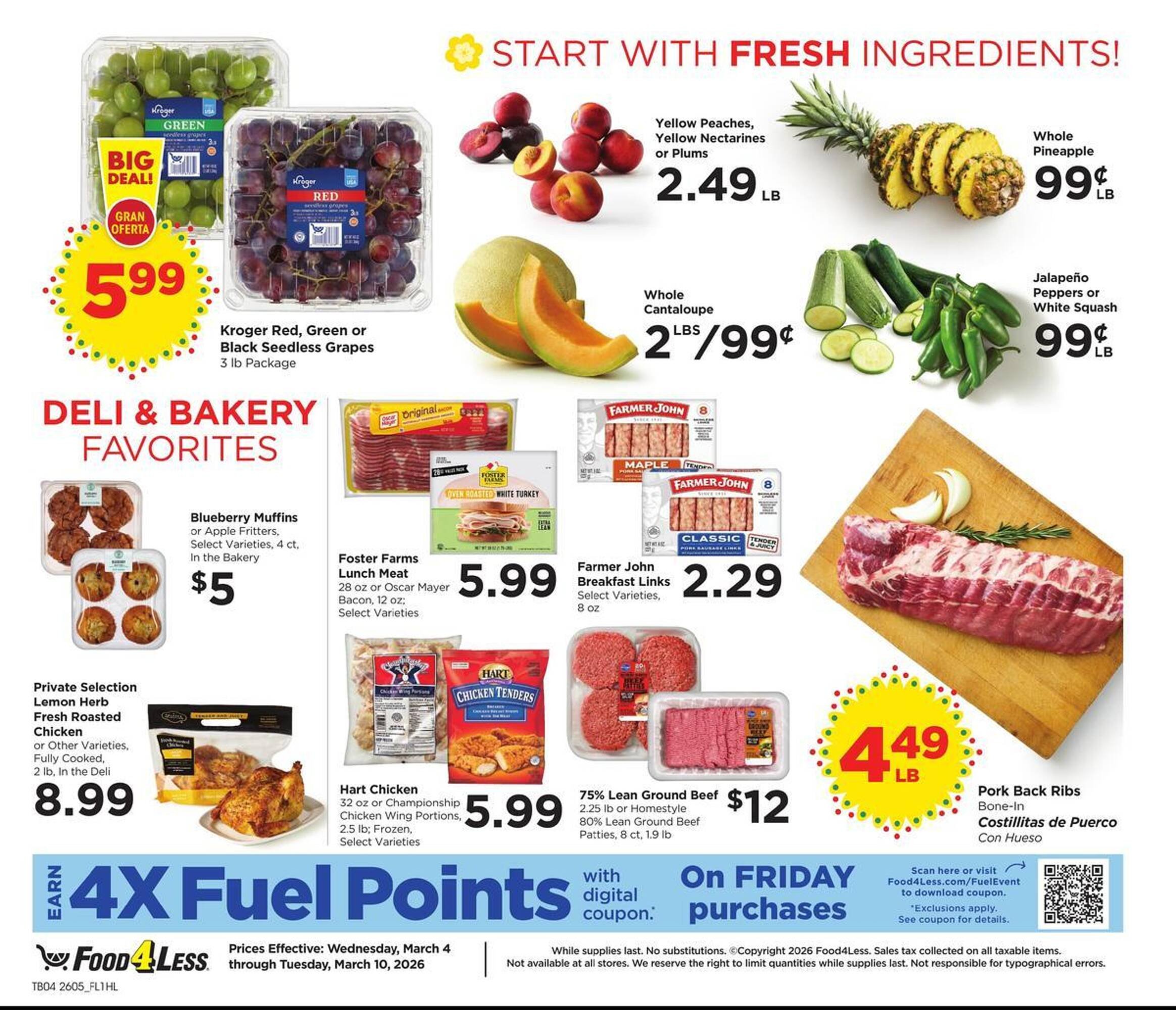 Food 4 Less weekly ad