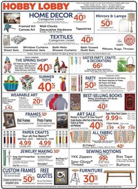 Hobby Lobby weekly ad
