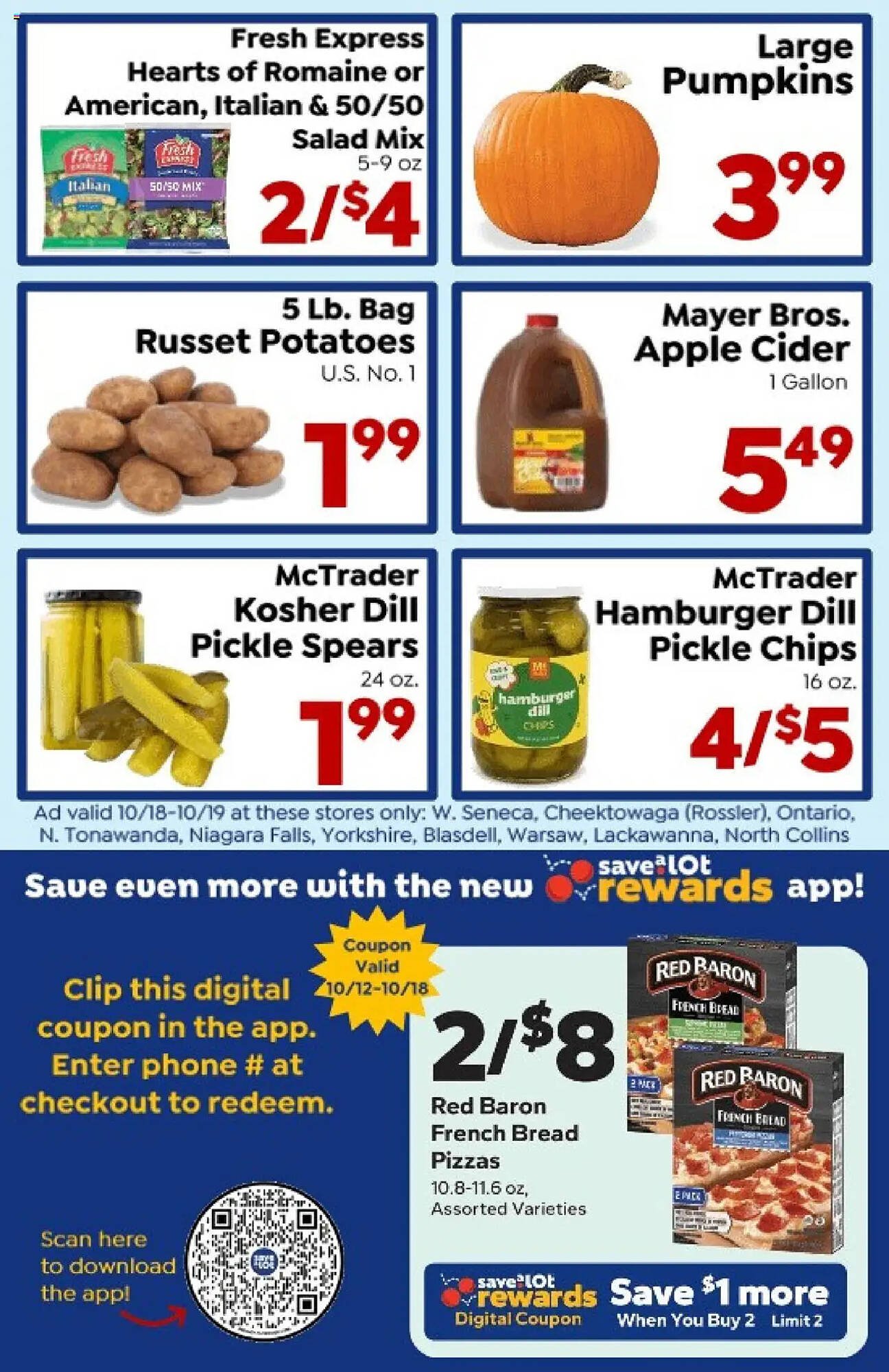 Save a Lot weekly ad (2025-10-18 - 2025-10-20) | 2