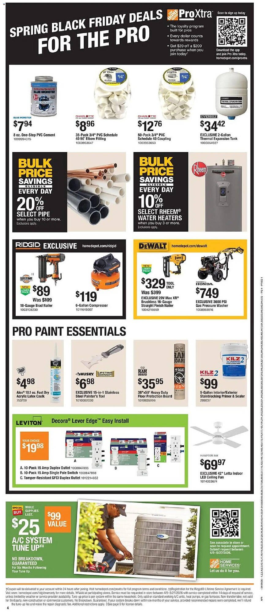 The Home Depot flyer