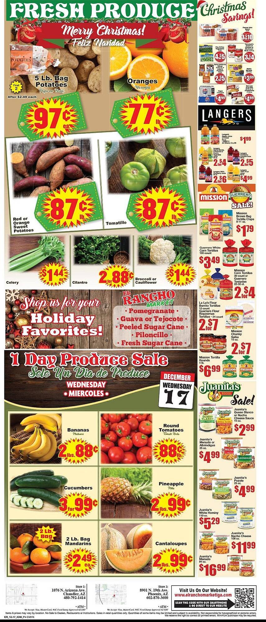 Supermercado El Rancho weekly ad