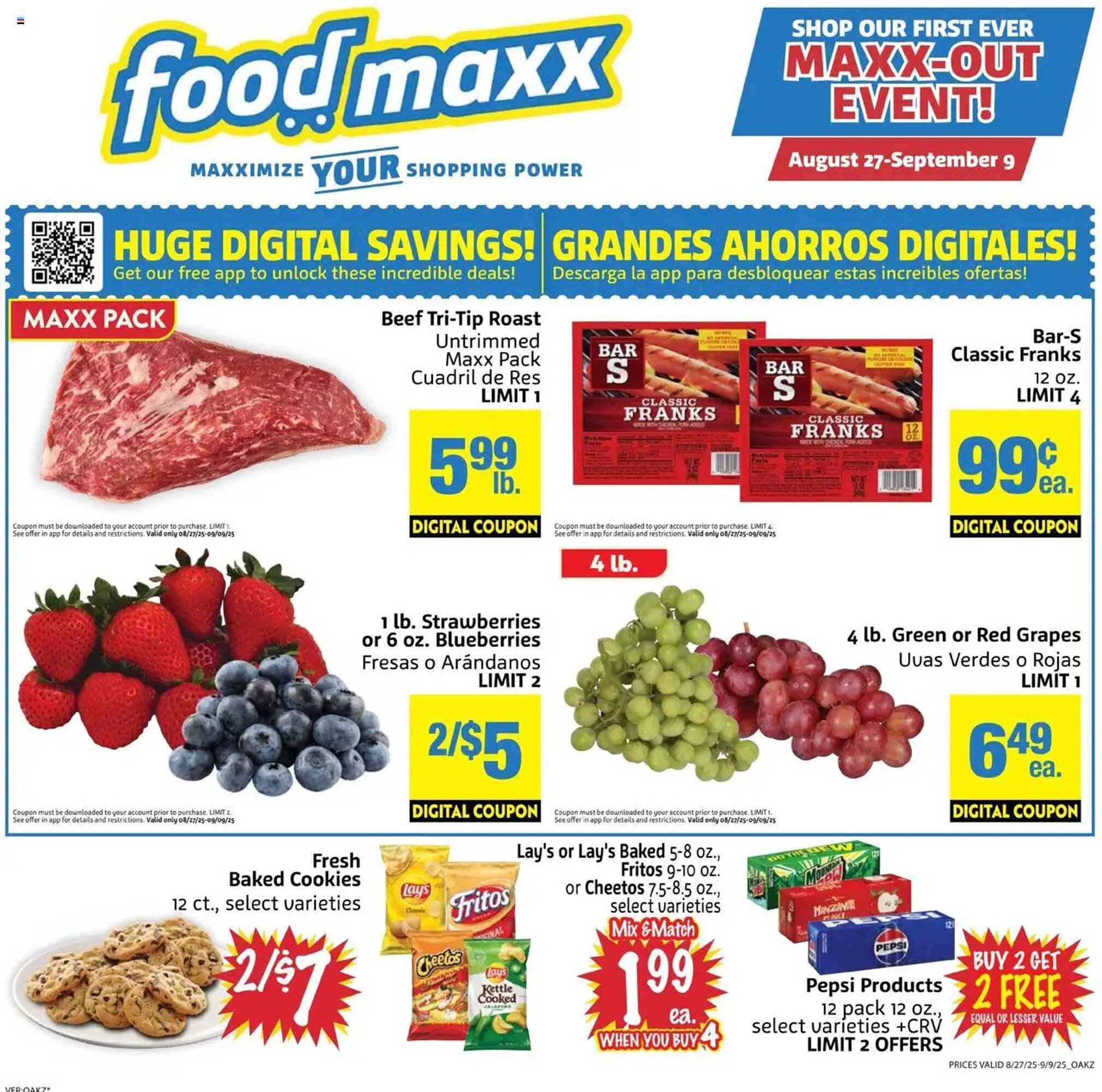 Foodmaxx Weekly Ad (2025-08-27 - 2025-09-10) | 1