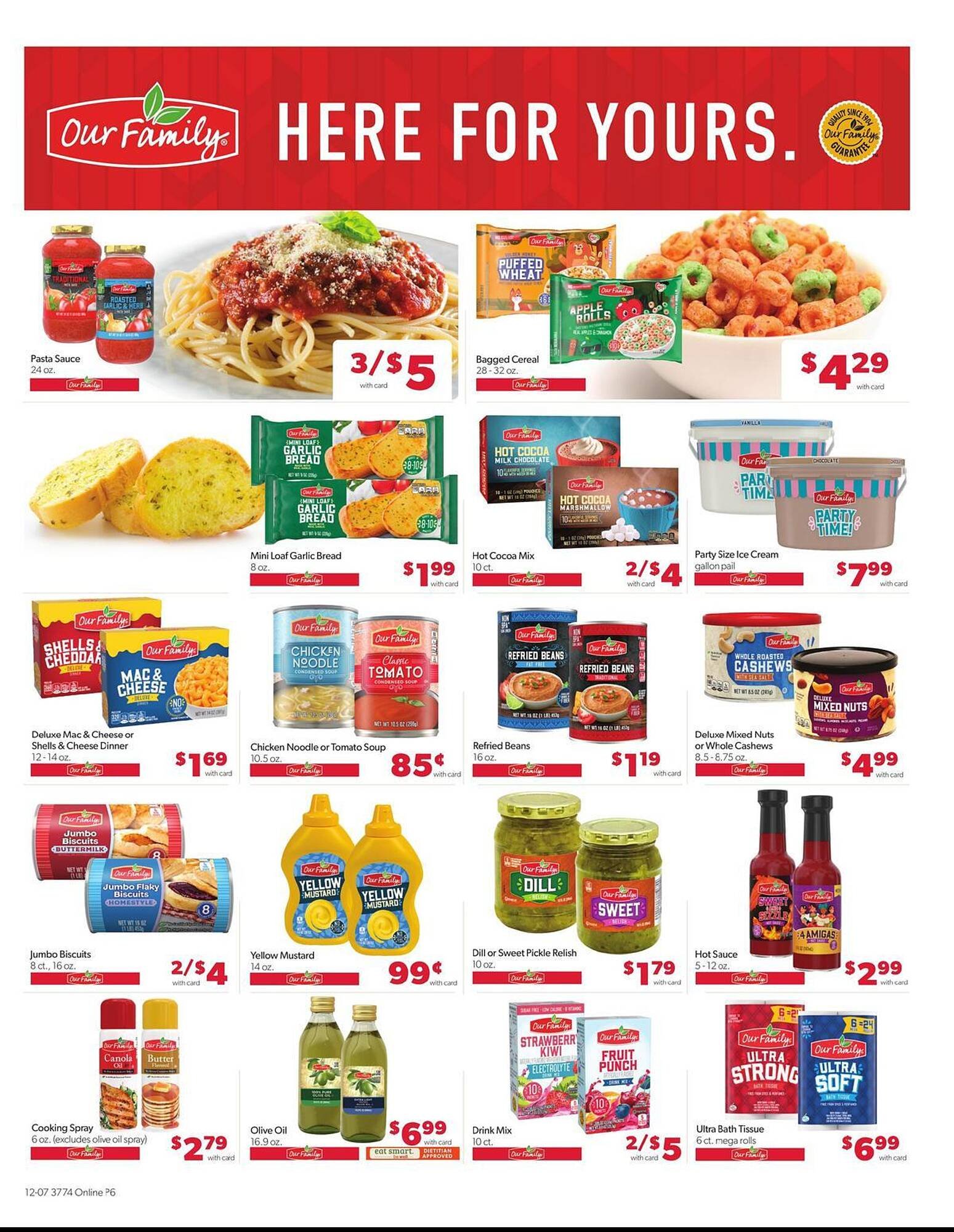 Family Fare weekly ad