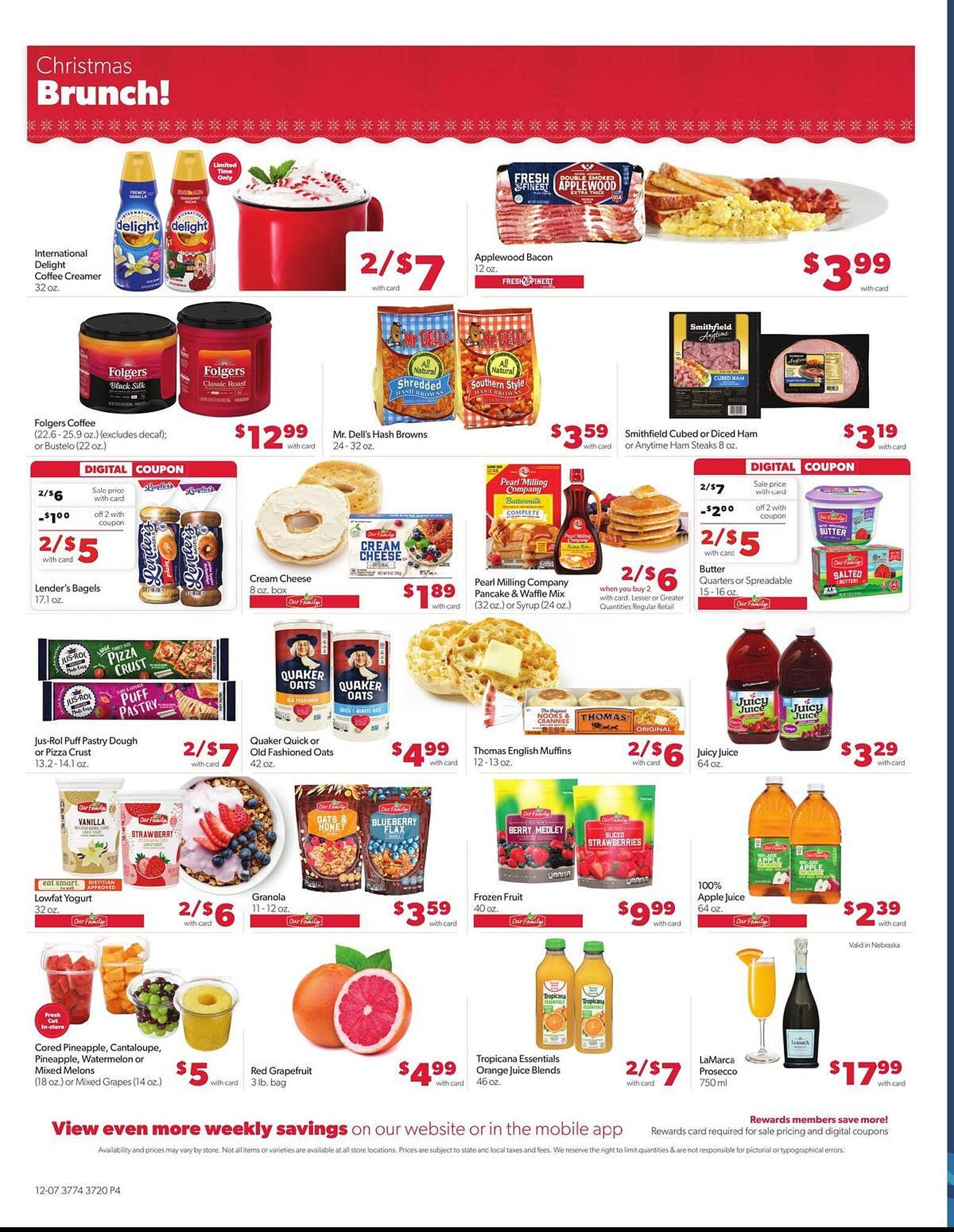 Family Fare weekly ad