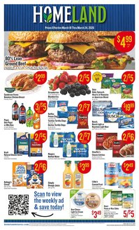 Homeland Market weekly ad